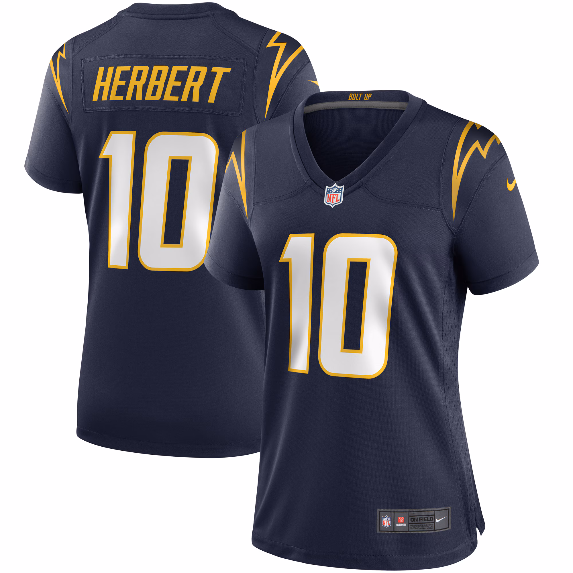 Justin Herbert Los Angeles Chargers Women's Game Jersey - Navy