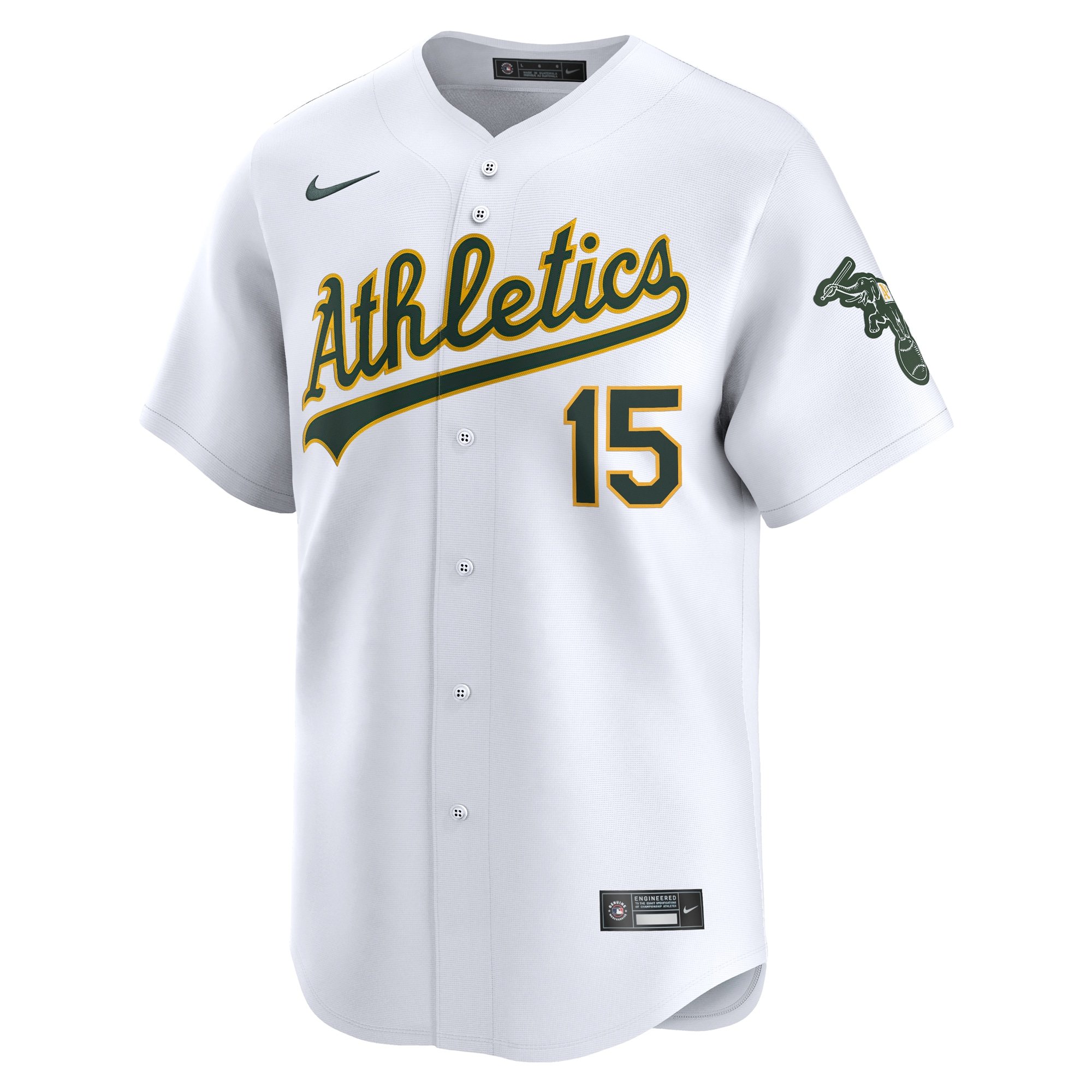 Men's Oakland Athletics Seth Brown  White Home Limited Player Jersey