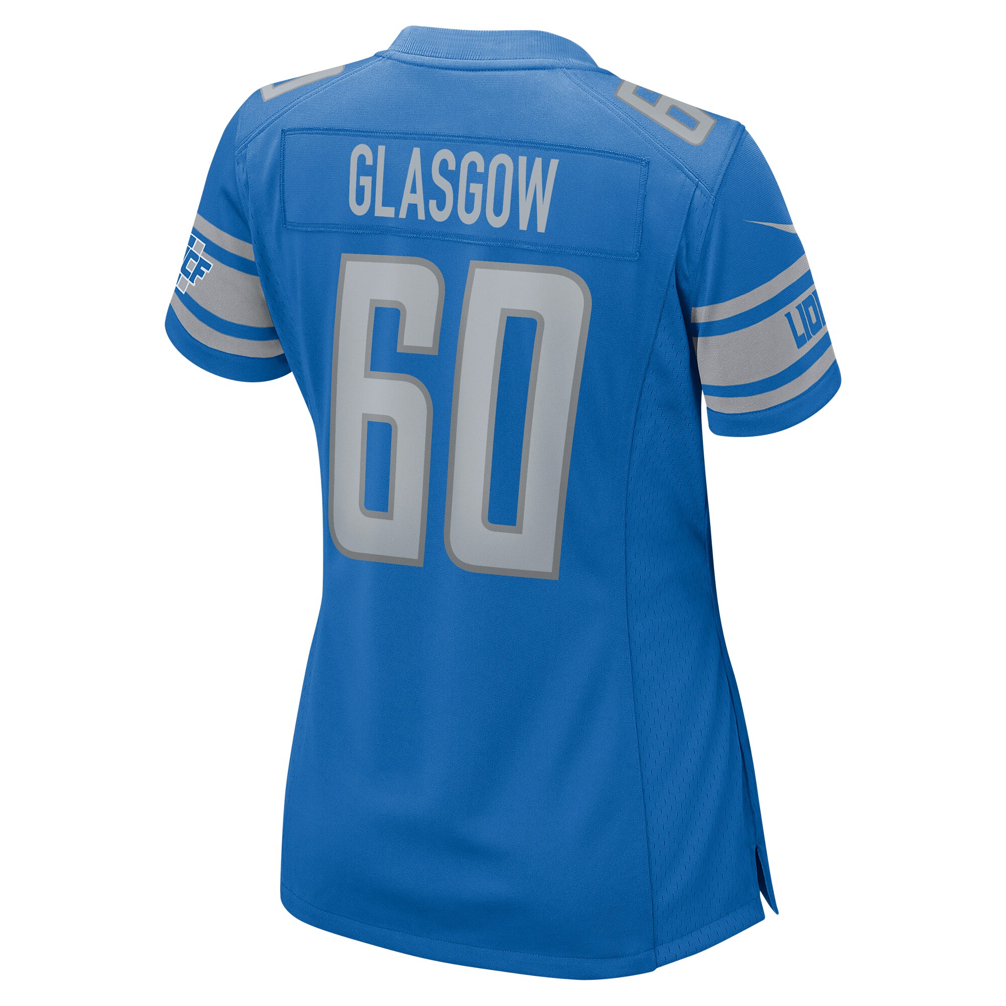 Graham Glasgow Detroit Lions  Women's Game Jersey - Blue