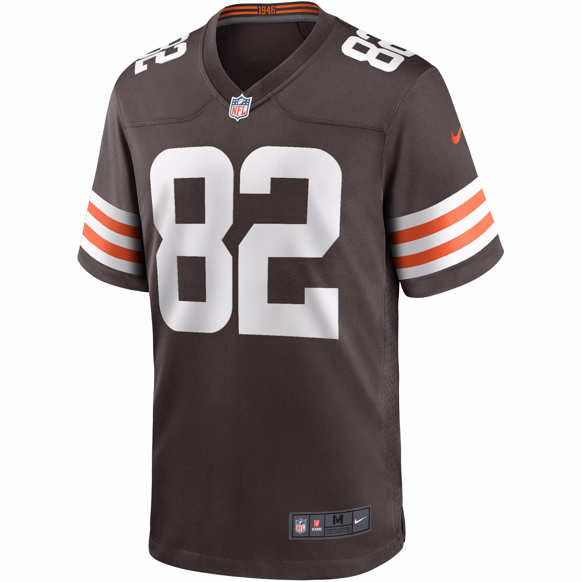 Ozzie Newsome Cleveland Browns Game Retired Player Jersey - Brown