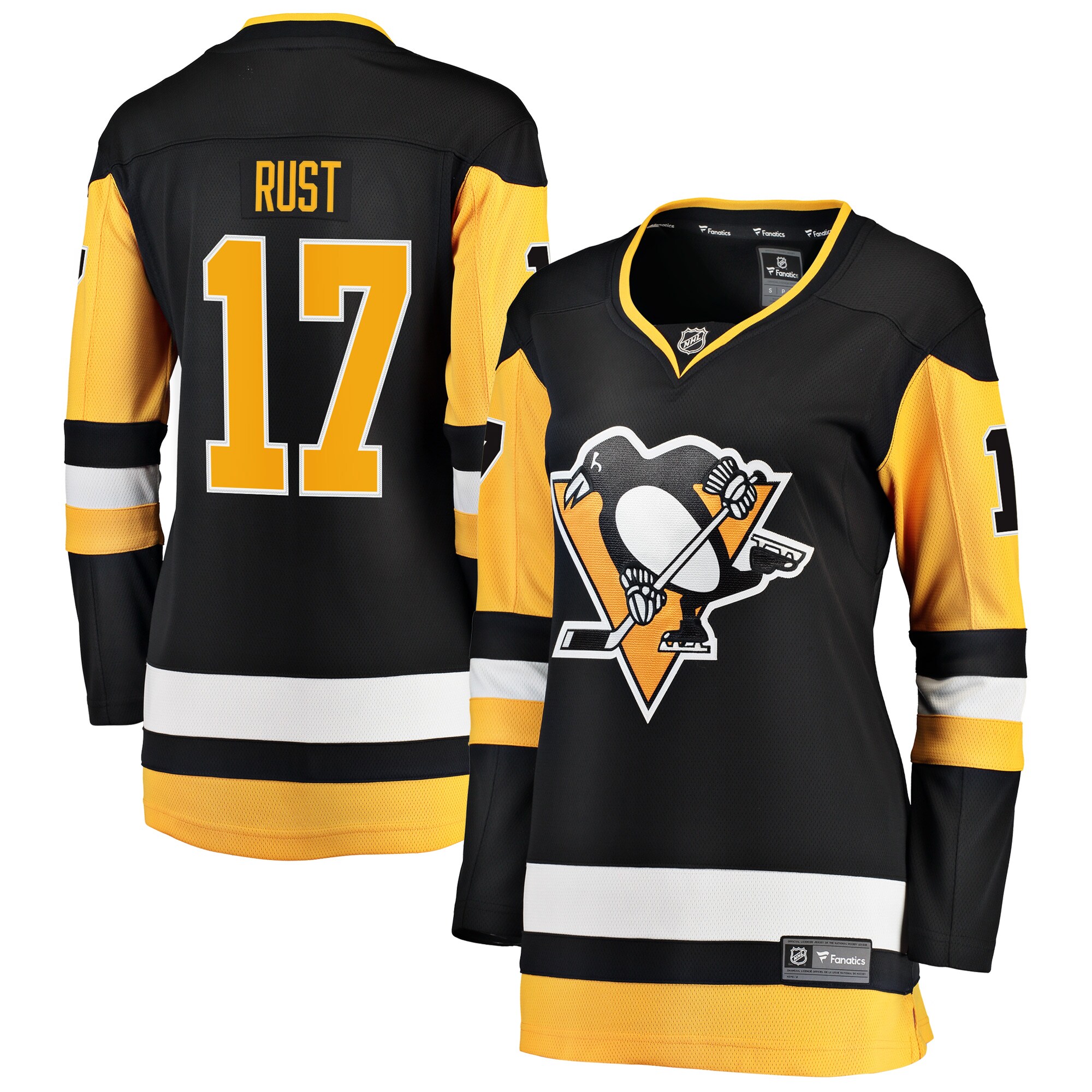 Bryan Rust Pittsburgh Penguins Women's Premier Breakaway Player Jersey - Black