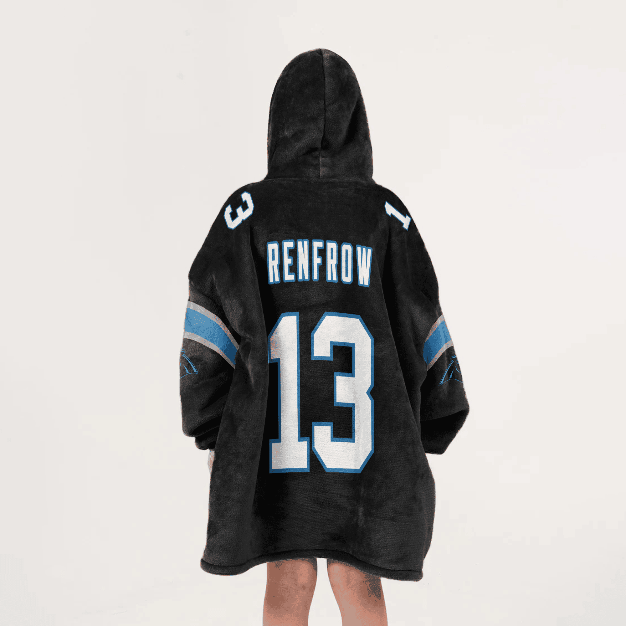 Kid 13 Carolina Football Unisex Blanket Hoodie