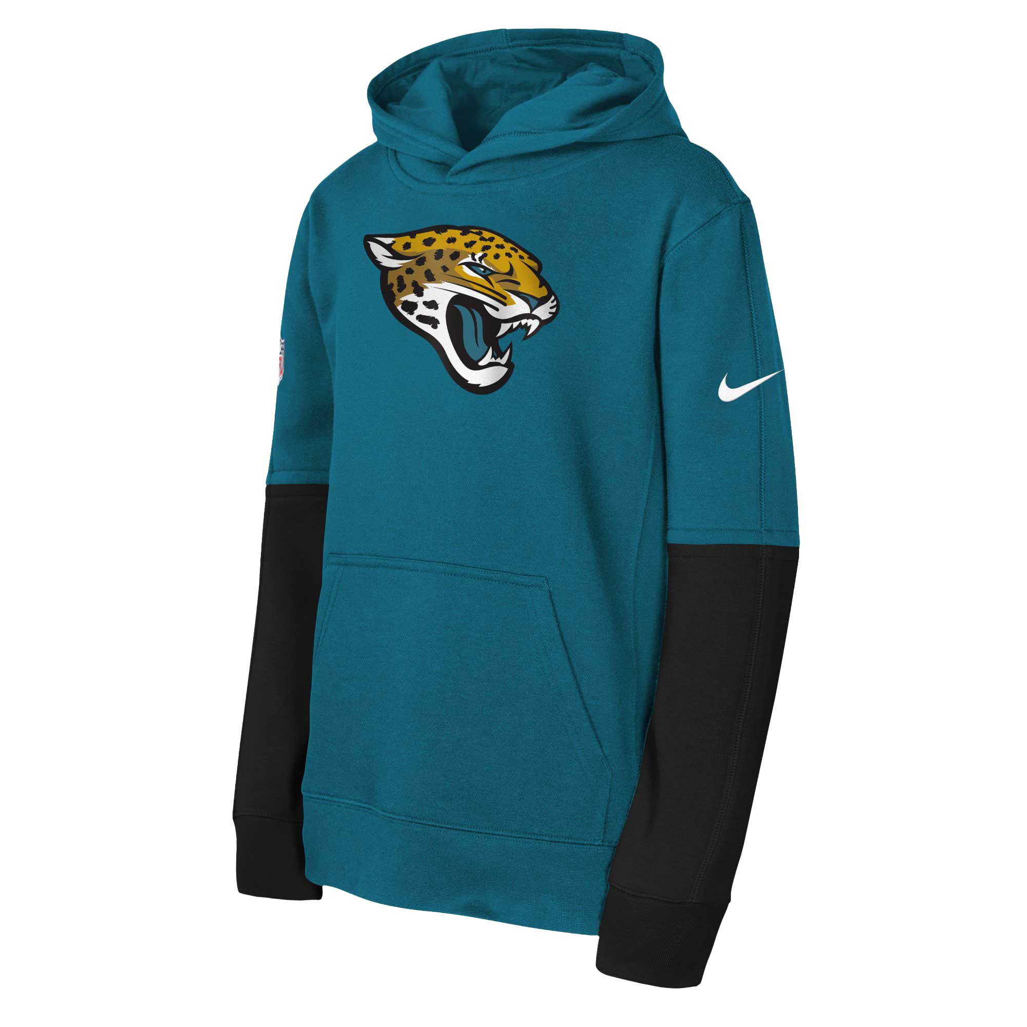 Jacksonville Jaguars Youth  Team Issue Club Pullover Hoodie - Teal