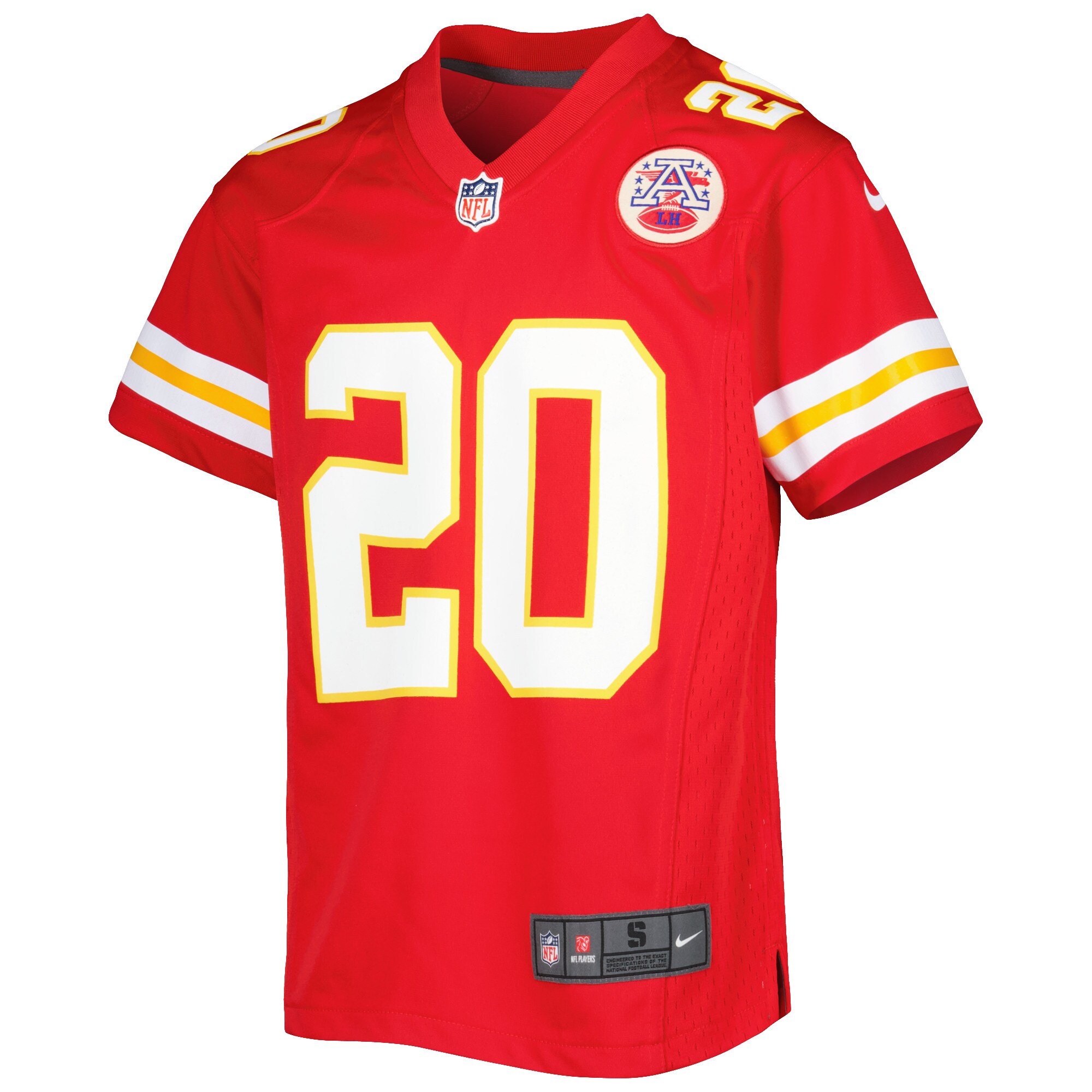Justin Reid Kansas City Chiefs  Youth Game Jersey - Red