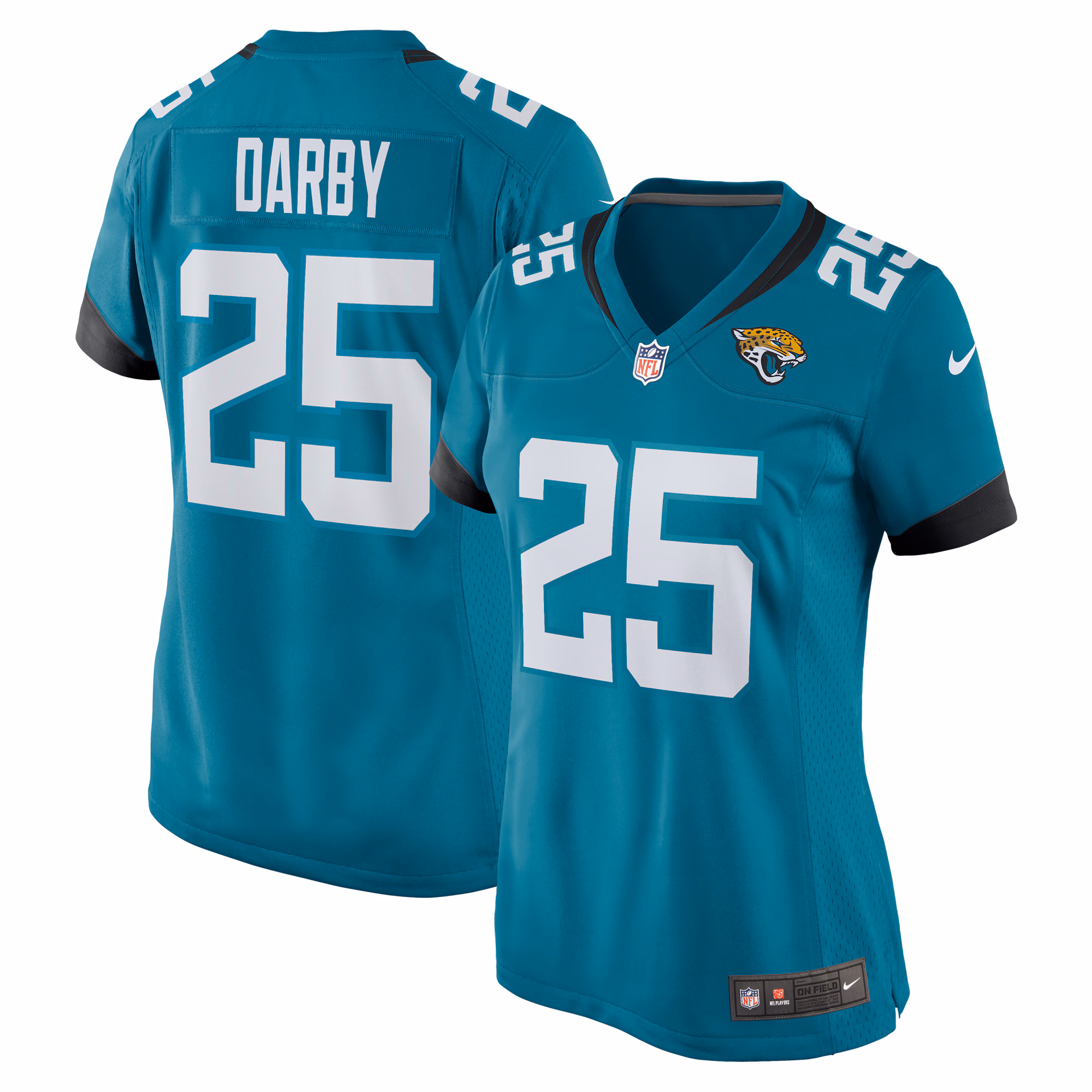 Ronald Darby Jacksonville Jaguars Women's Team Game Jersey -  Teal
