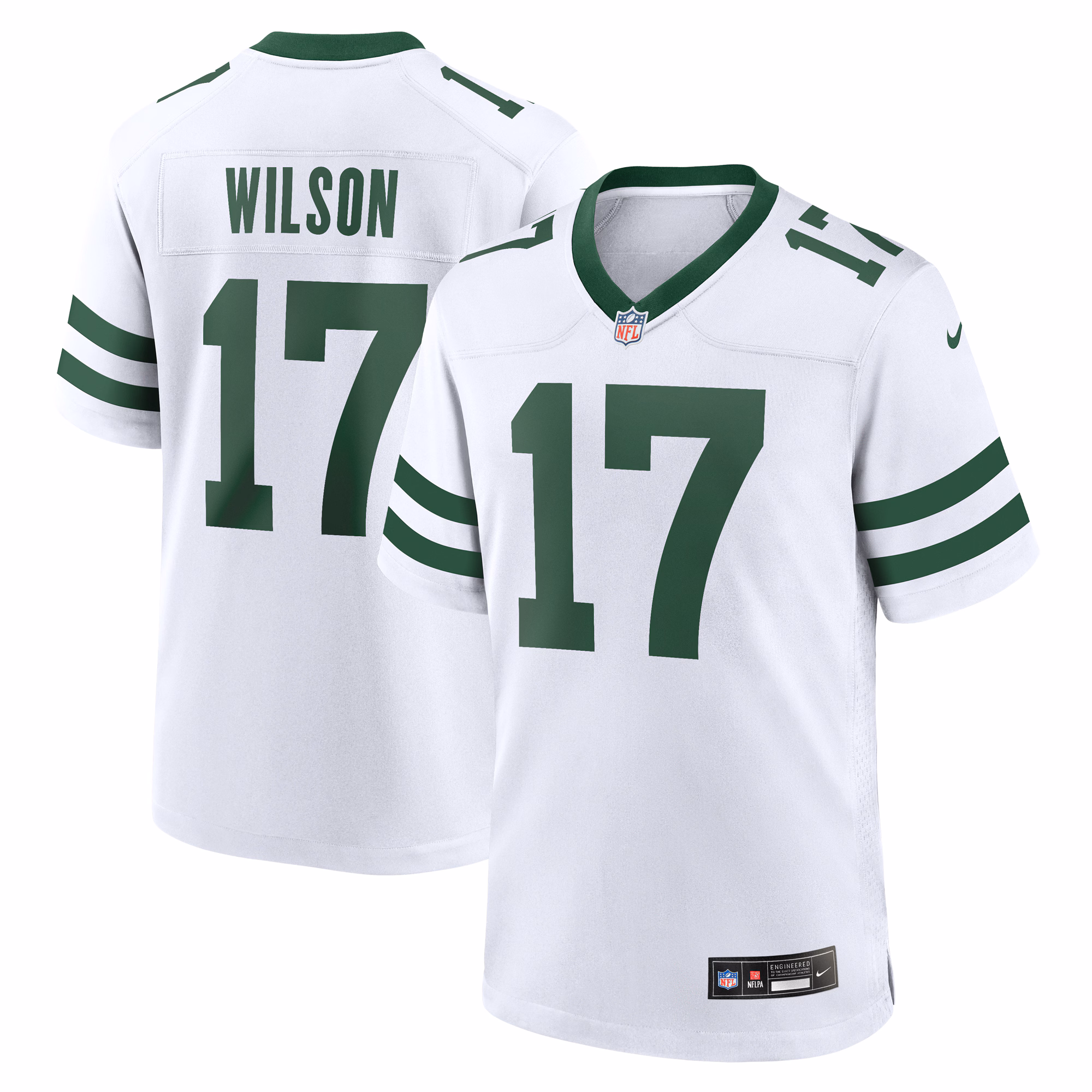 Garrett Wilson New York Jets Player Game Jersey - Green