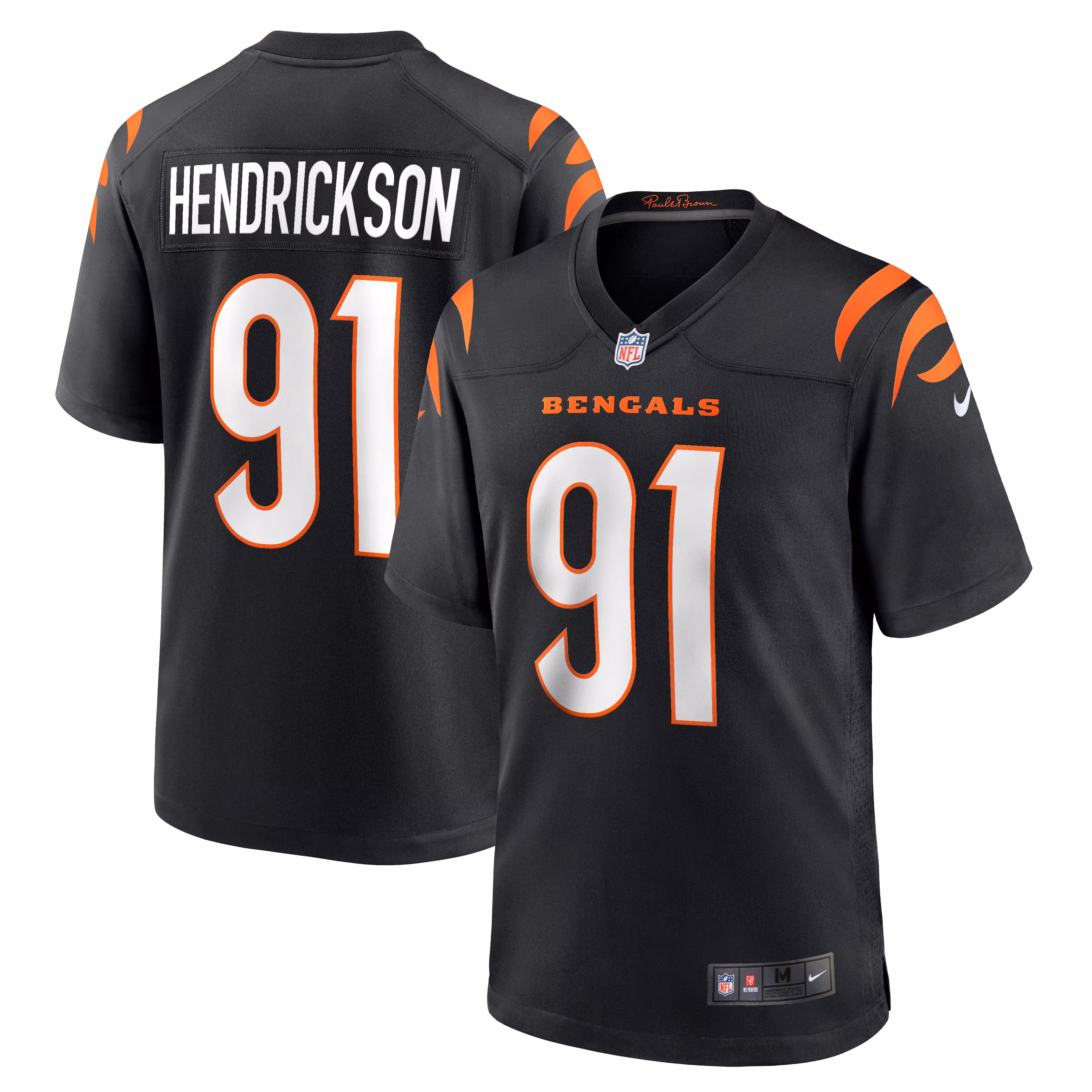 Trey Hendrickson Cincinnati Bengals Game Jersey - Black