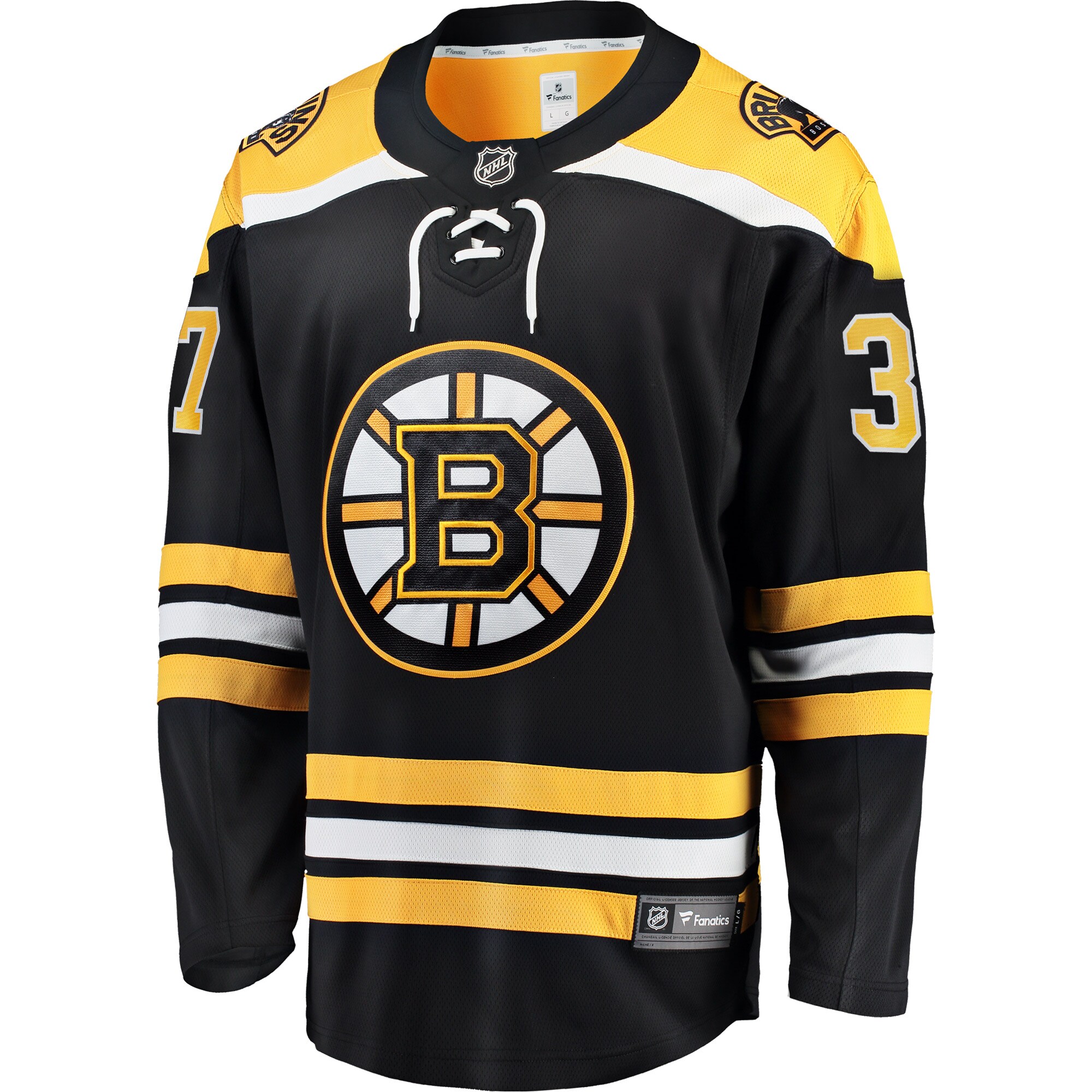 Patrice Bergeron Boston Bruins Breakaway Player Jersey - Black