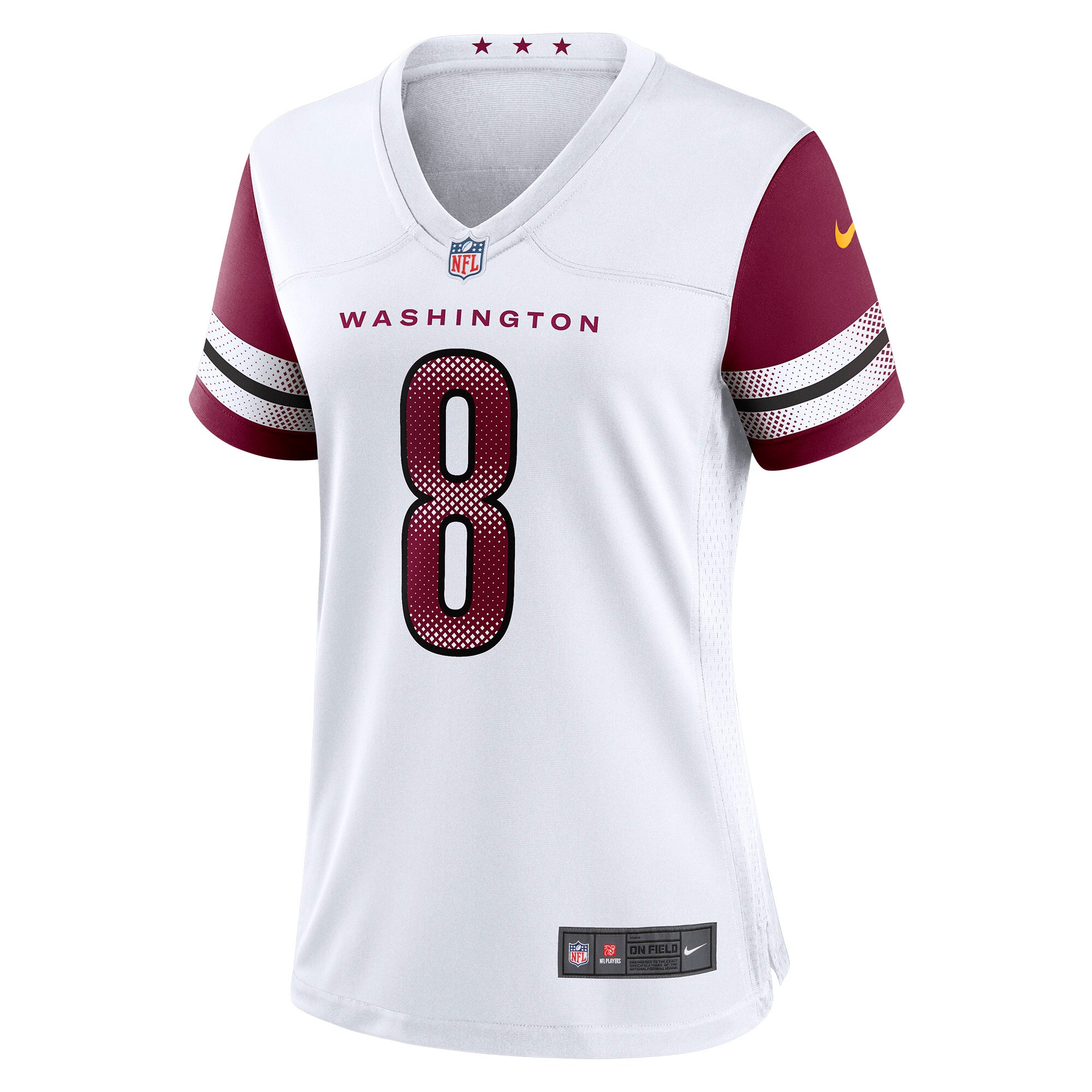 Brian Robinson Jr. Washington Commanders  Women's Away Game Player Jersey - White