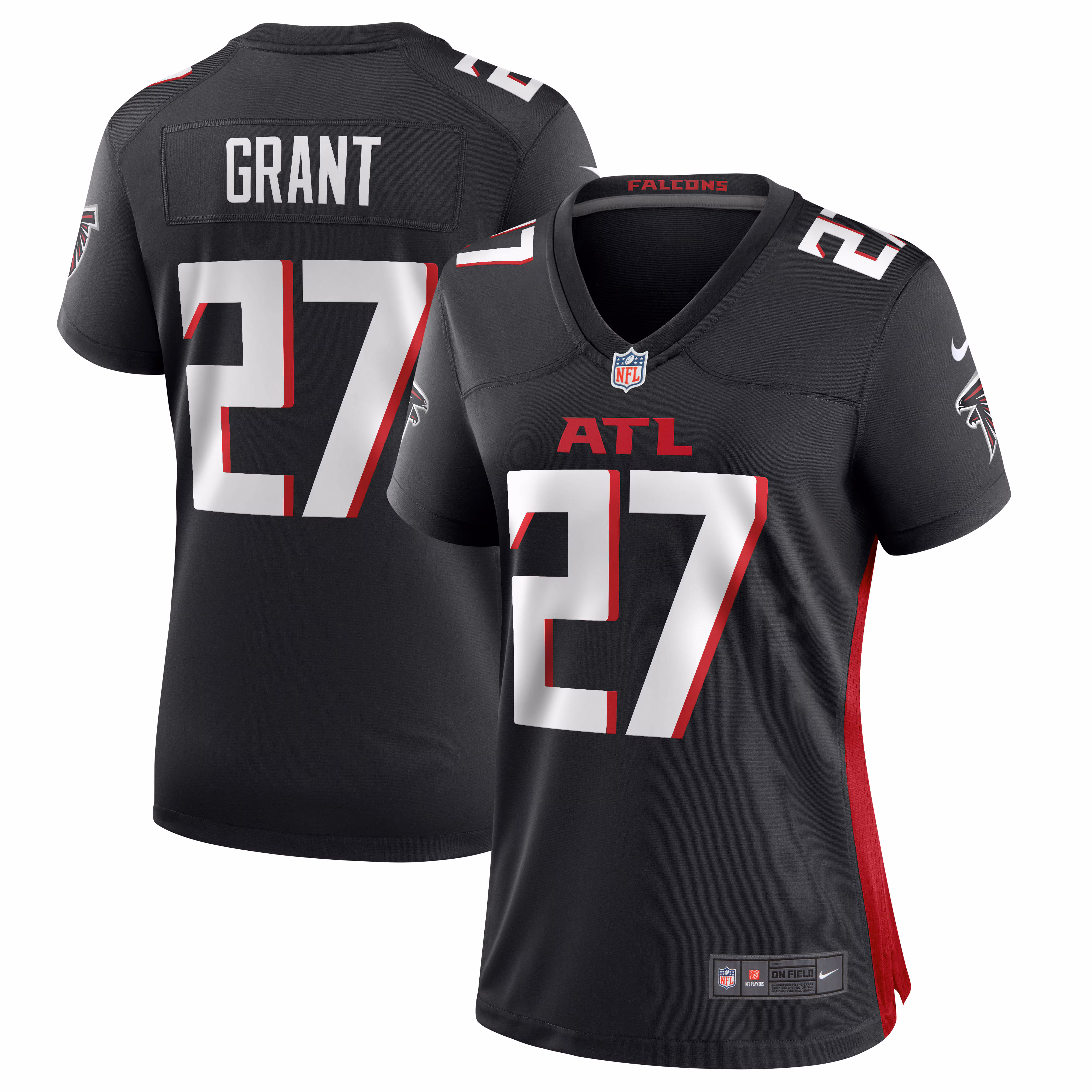 Richie Grant Atlanta Falcons Women's Game Jersey - Black