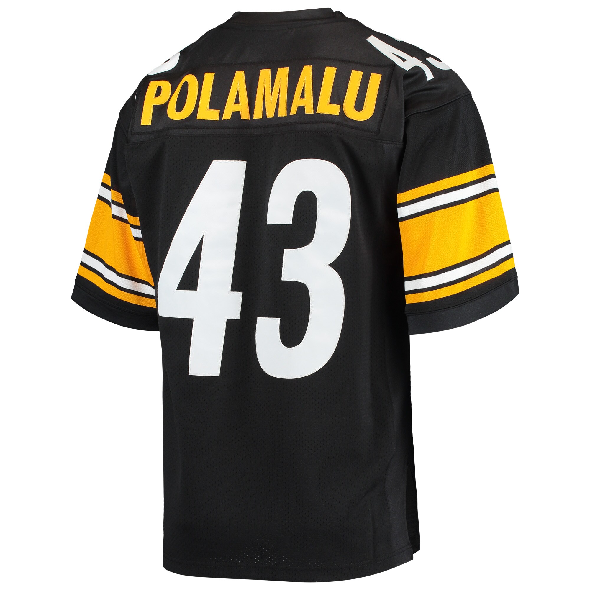Troy Polamalu Pittsburgh Steelers  2007 Authentic Retired Player Jersey - Black