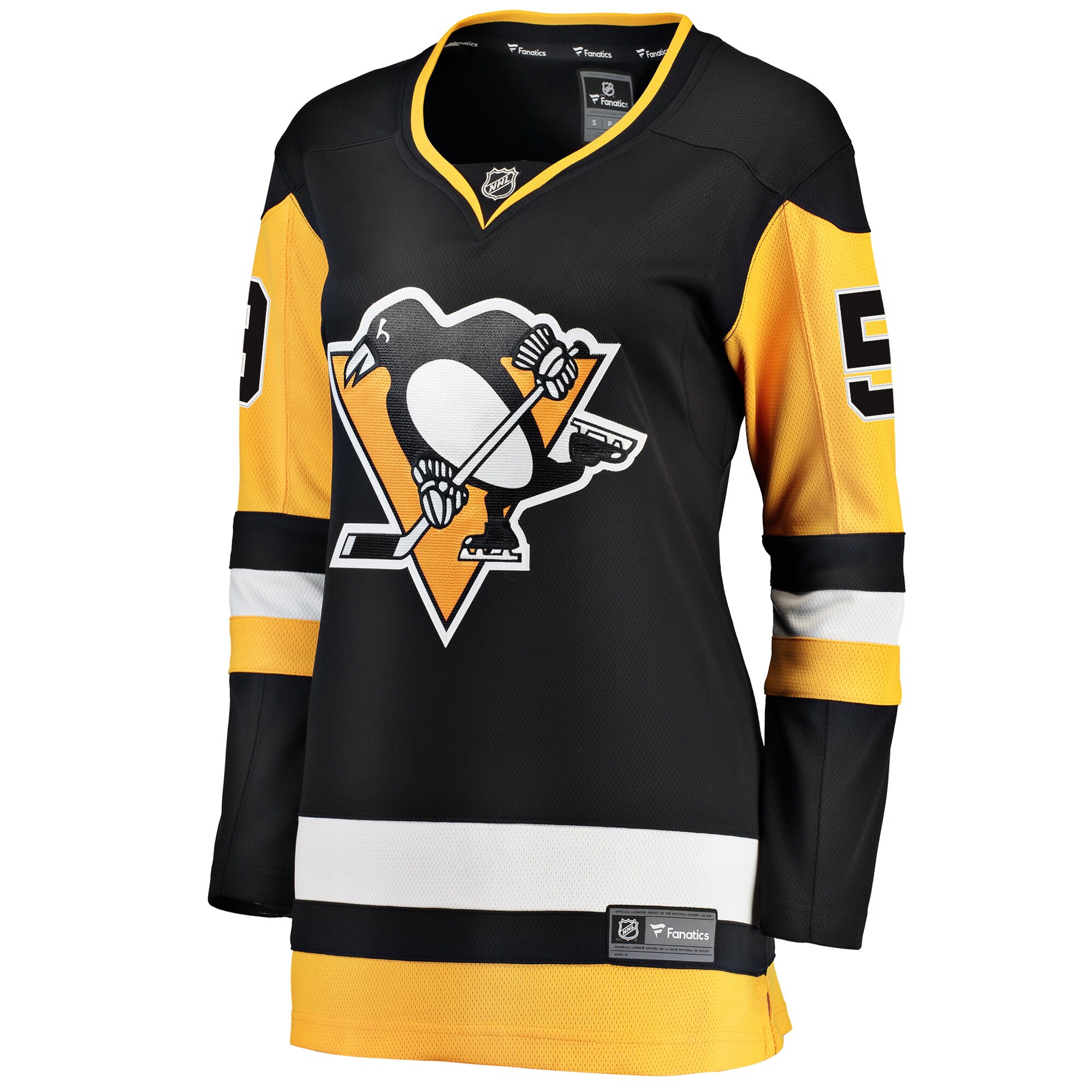 Jake Guentzel Pittsburgh Penguins Women's Home Premier Breakaway Player Jersey - Black