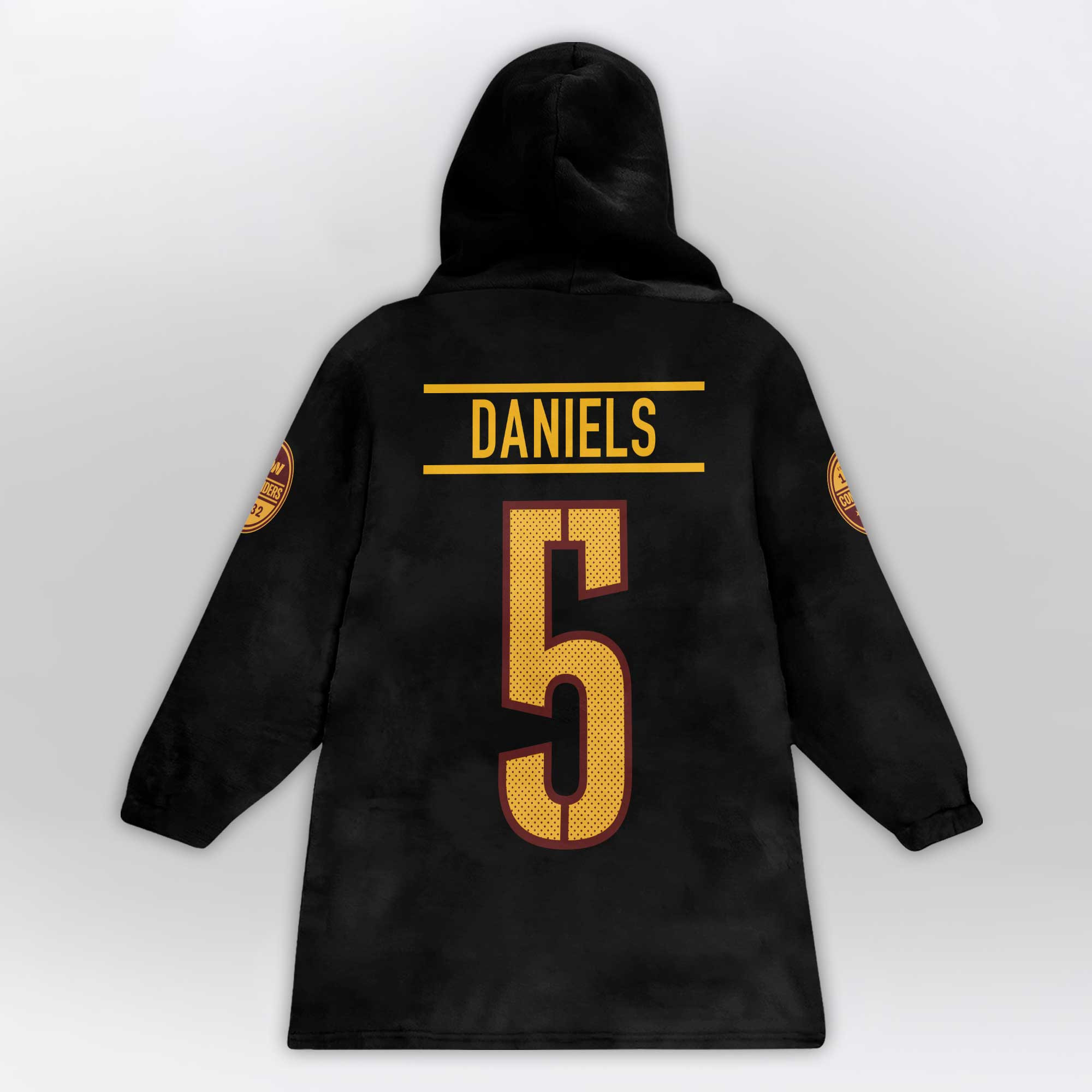 Adult J.D 5 Washington Football Unisex Blanket Hoodie