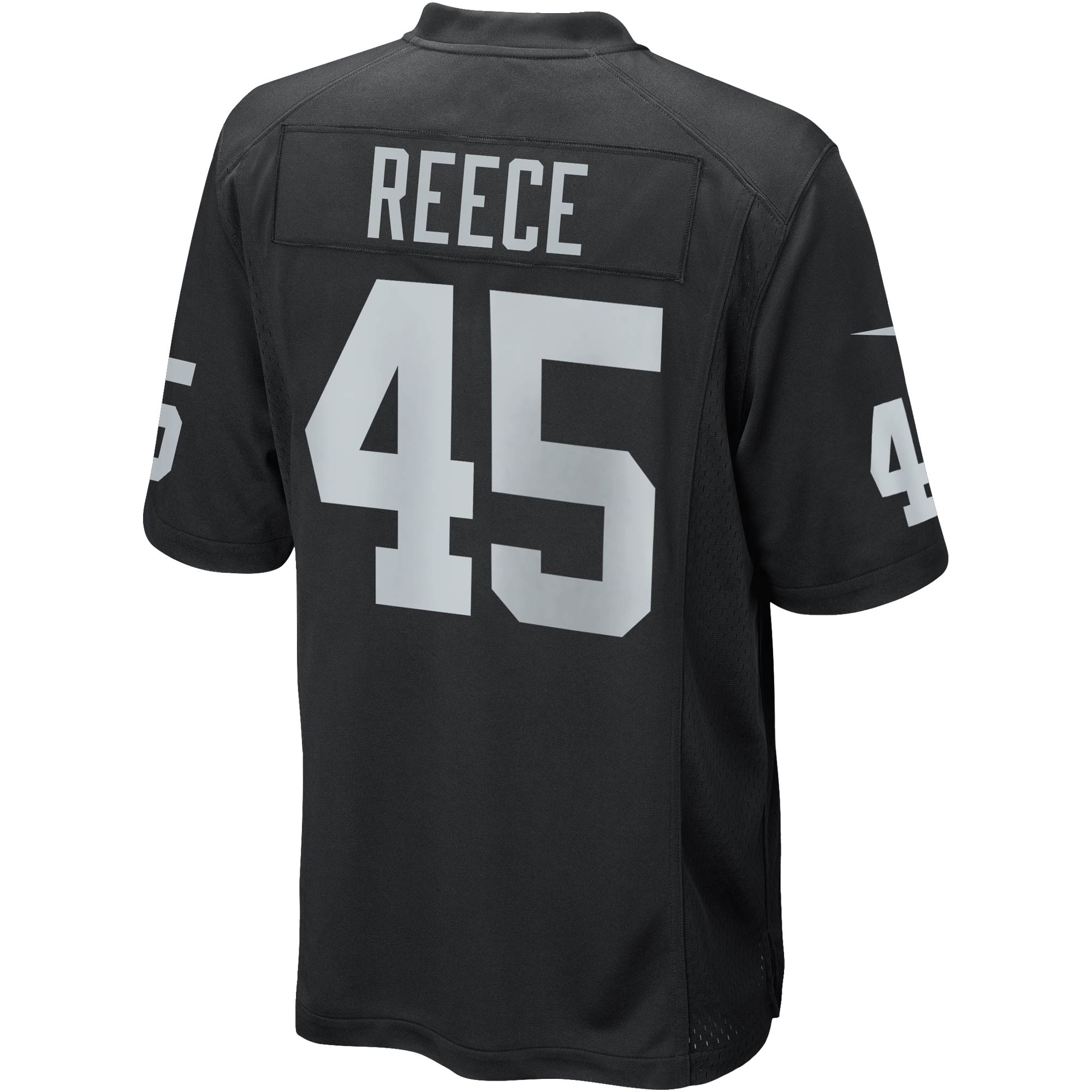 Marcel Reece Las Vegas Raiders  Youth Game Jersey - Black