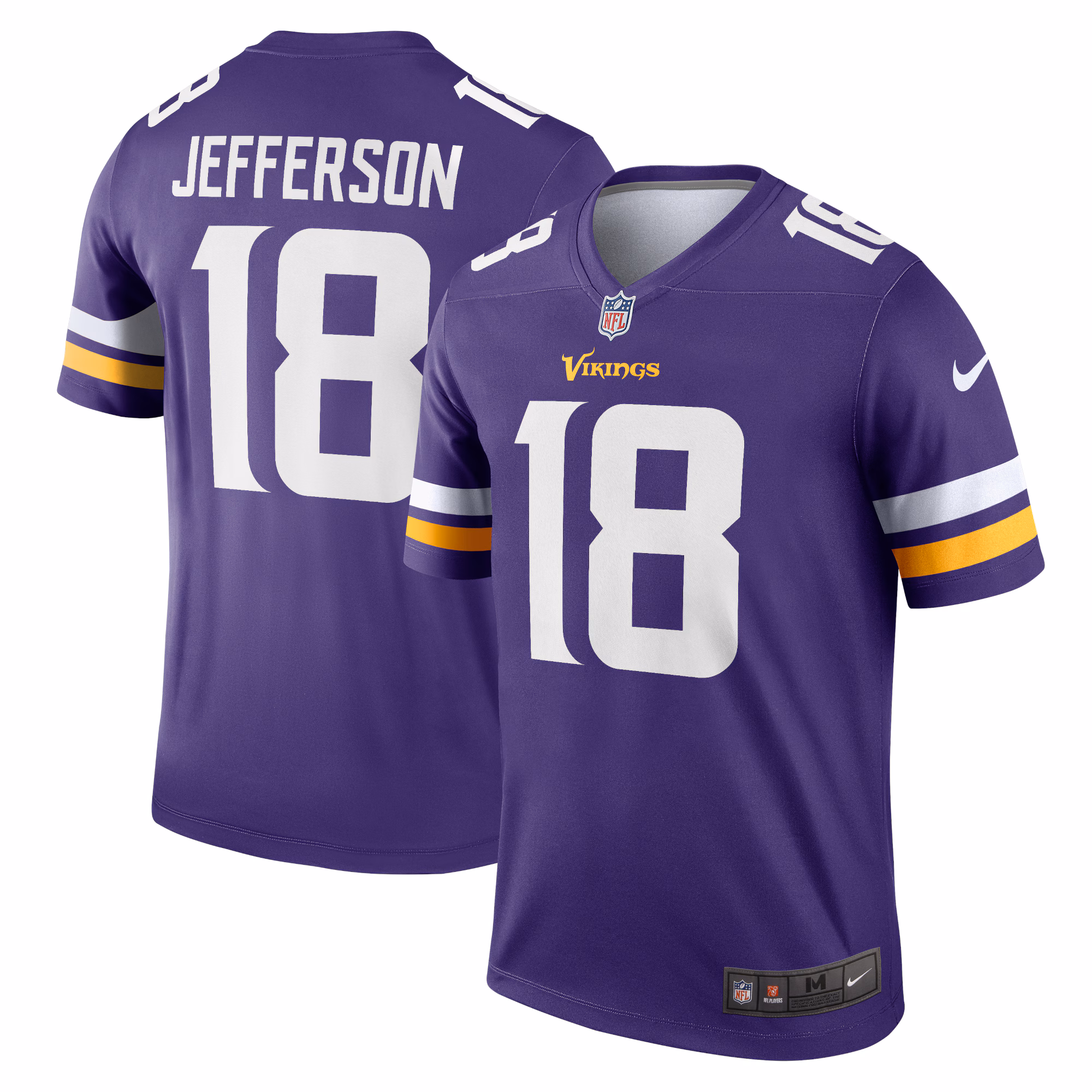 Justin Jefferson Minnesota Vikings Legend Jersey - Purple