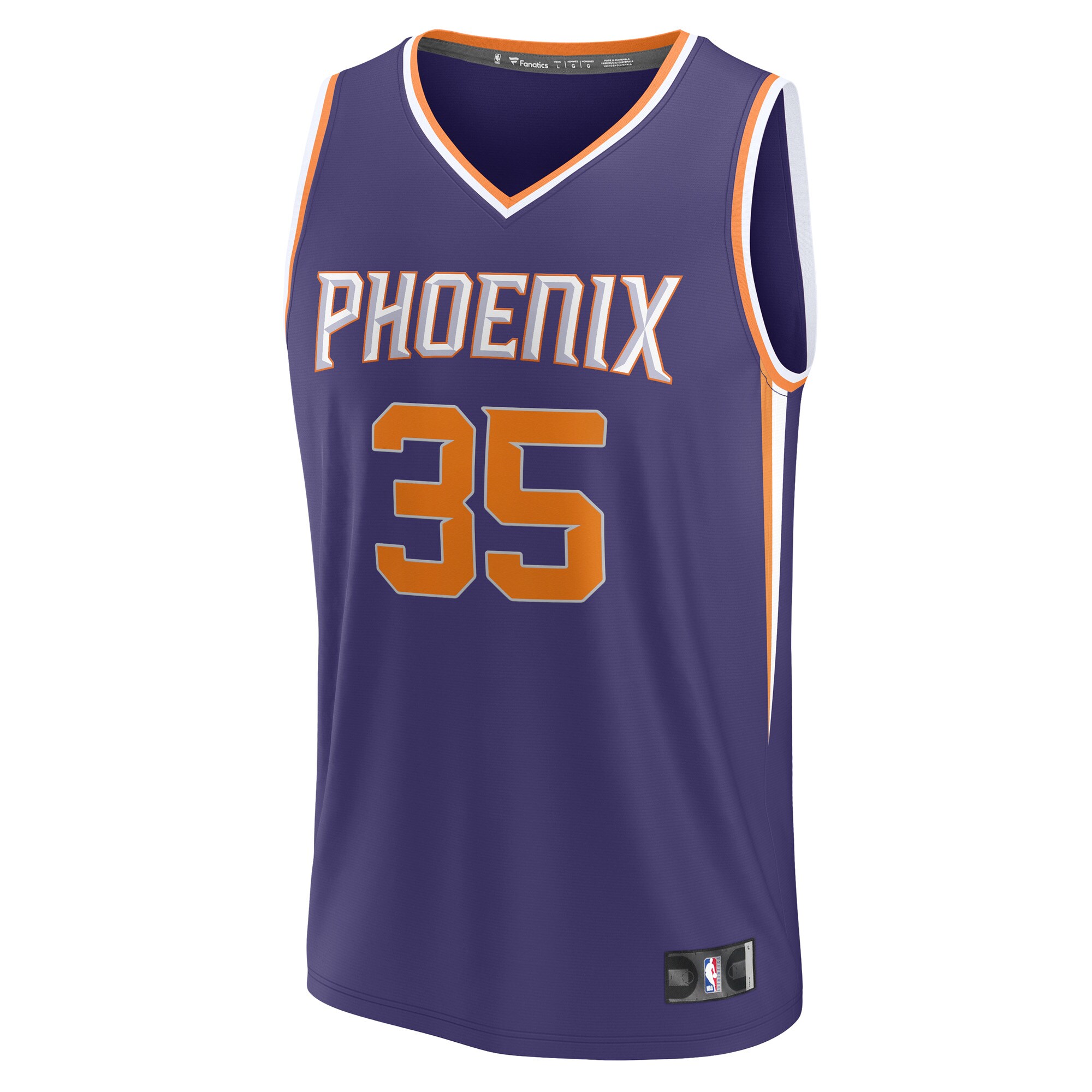 Kevin Durant Phoenix Suns  Fastbreak Jersey - Icon Edition - Purple
