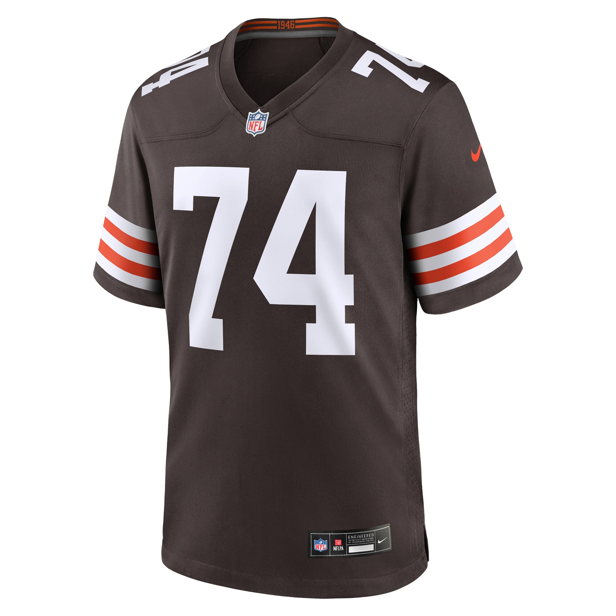 Hakeem Adeniji Cleveland Browns  Game Jersey -  Brown