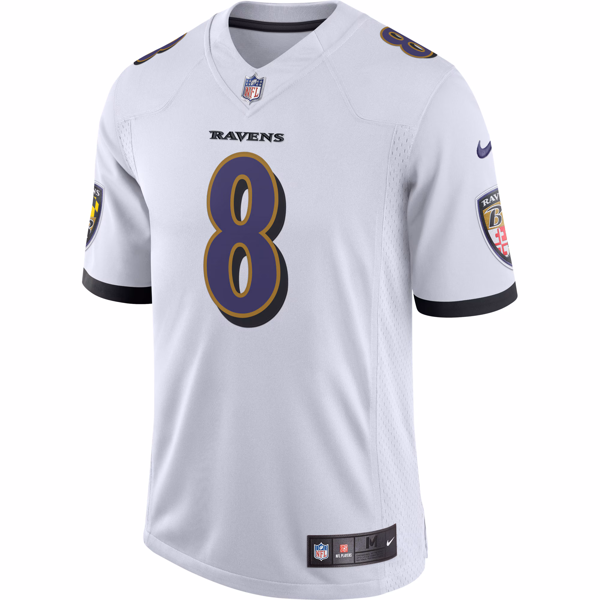 Lamar Jackson Baltimore Ravens Vapor Limited Jersey - White