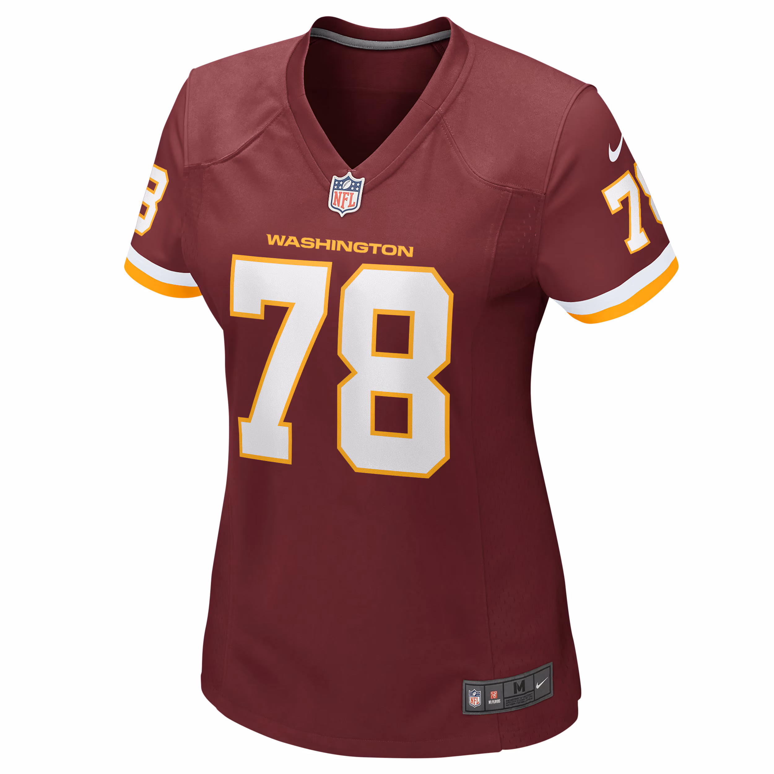 Cornelius Lucas Washington Football Team Women's Game Player Jersey -Burgundy