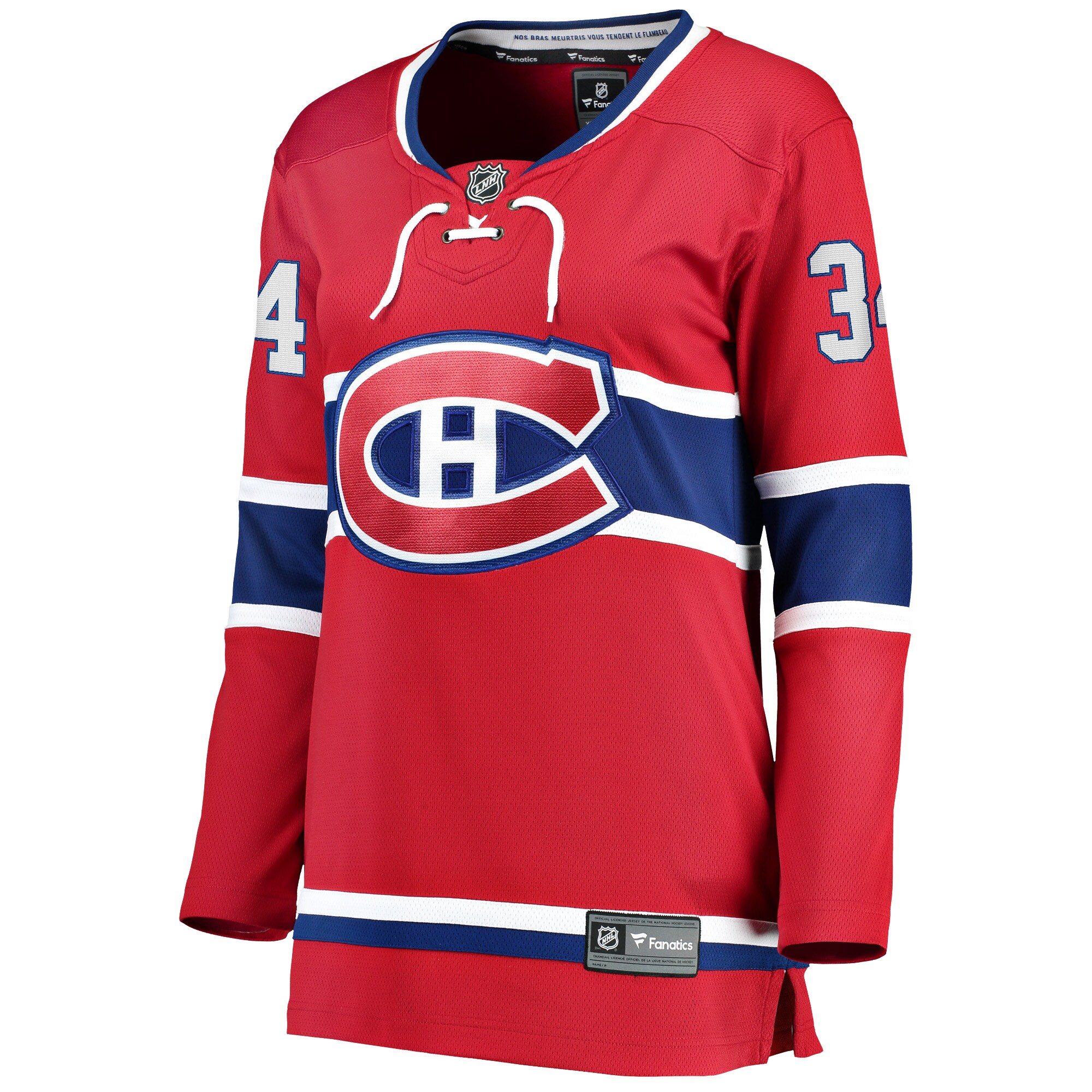 Jake Allen Montreal Canadiens Women's Breakaway Player Jersey - Red