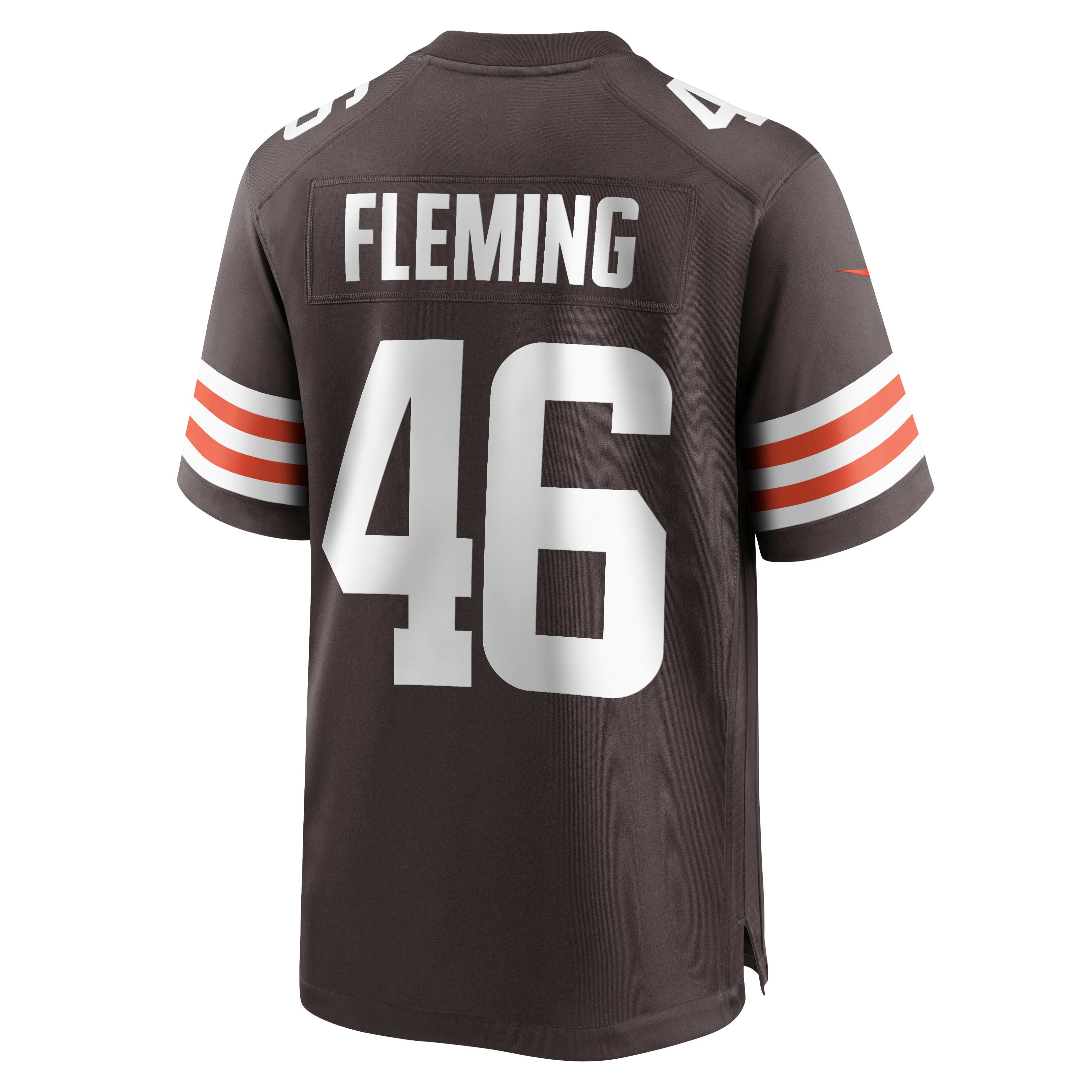Don Fleming Cleveland Browns Retired Player Jersey - Brown
