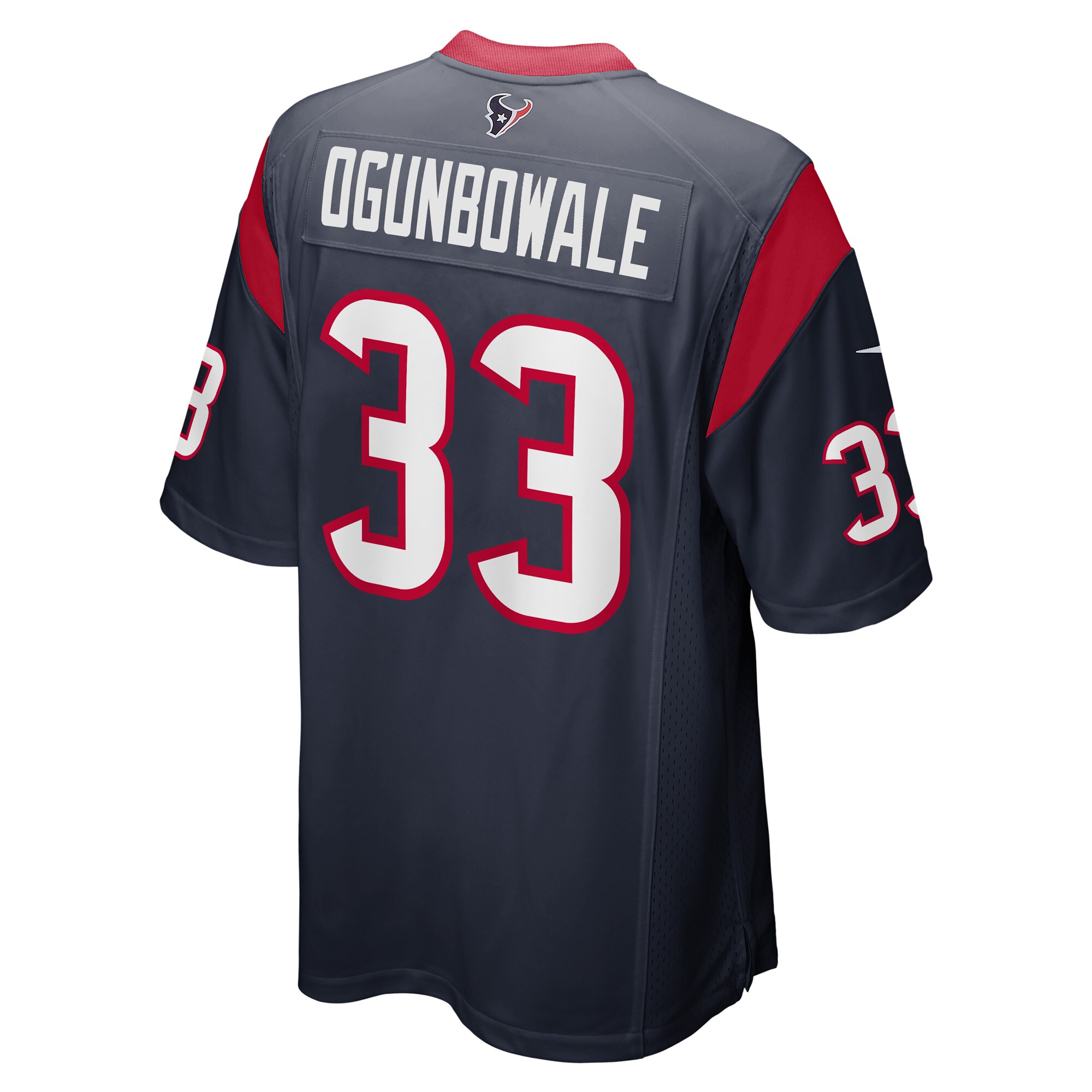 Dare Ogunbowale Houston Texans  Game Player Jersey - Navy