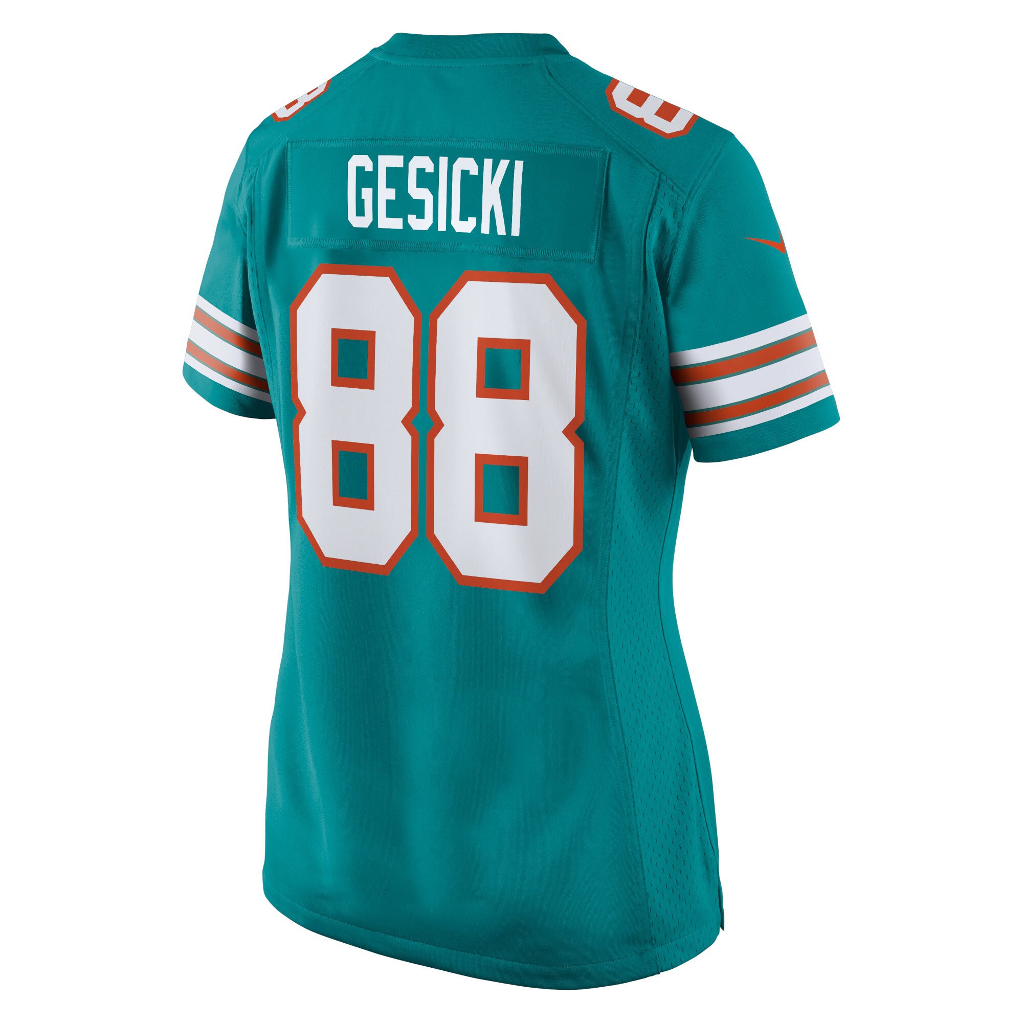 Mike Gesicki Miami Dolphins  Women's Alternate Game Jersey - Aqua