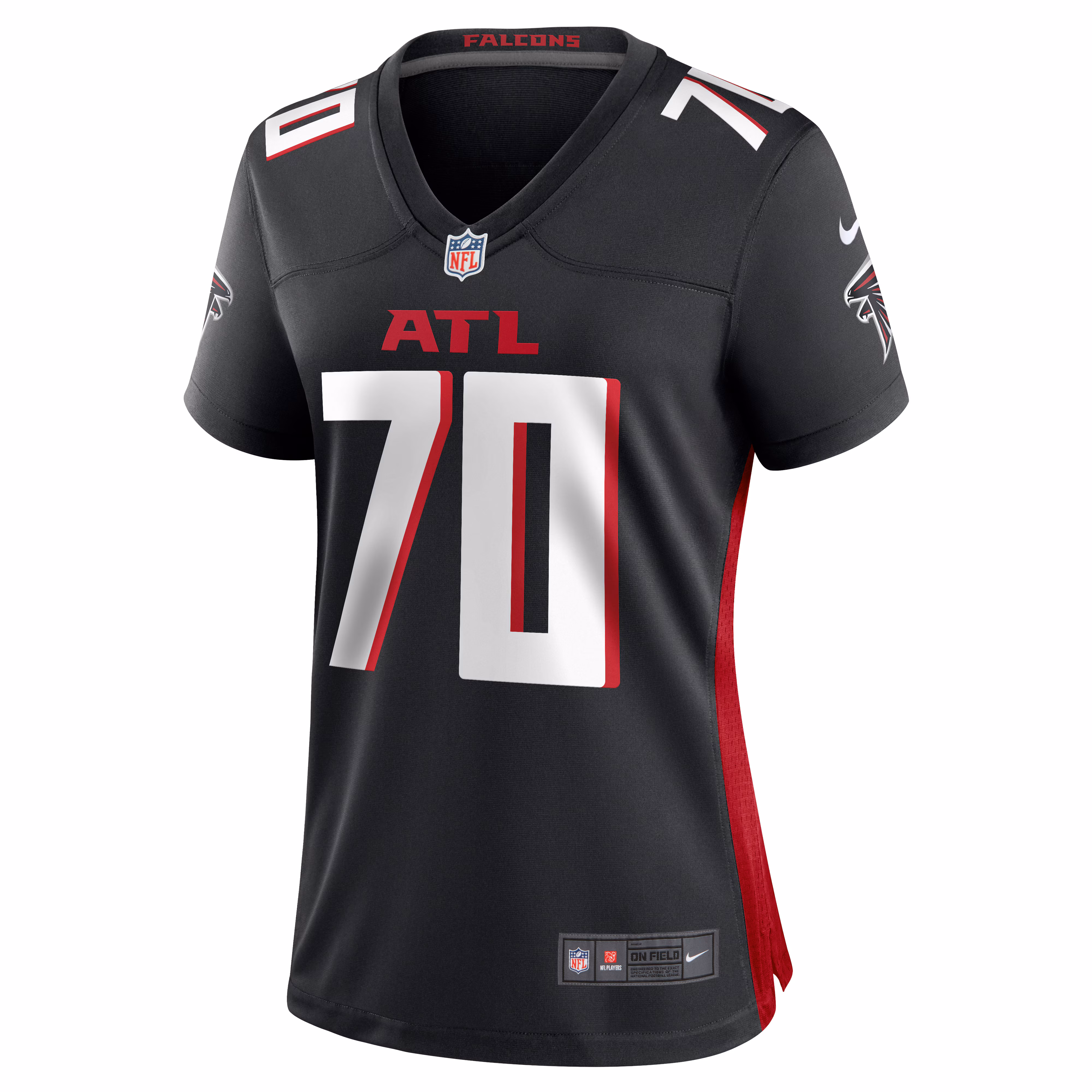 Jake Matthews Atlanta Falcons Women's Game Jersey - Black
