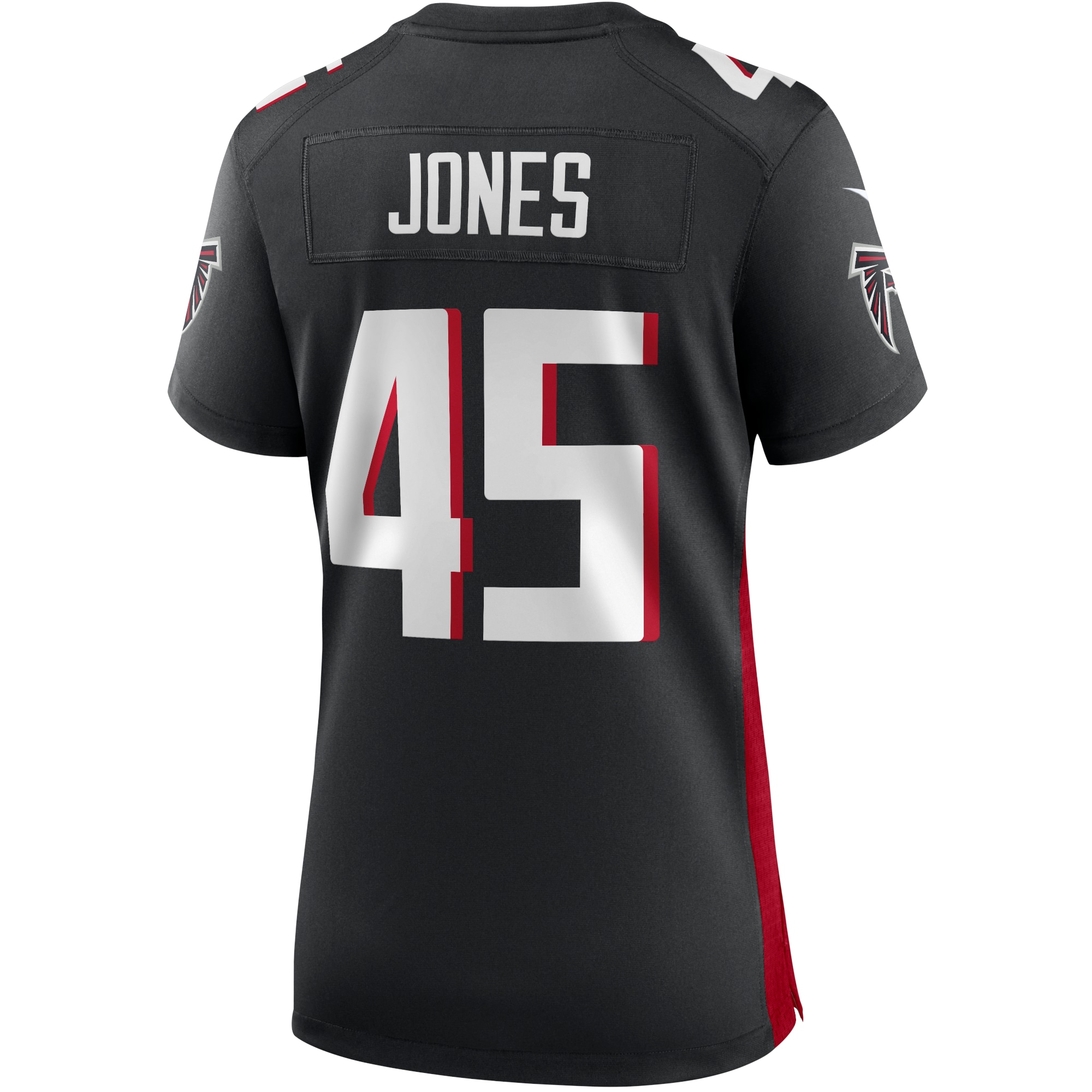Deion Jones Atlanta Falcons  Women's Game Jersey - Black