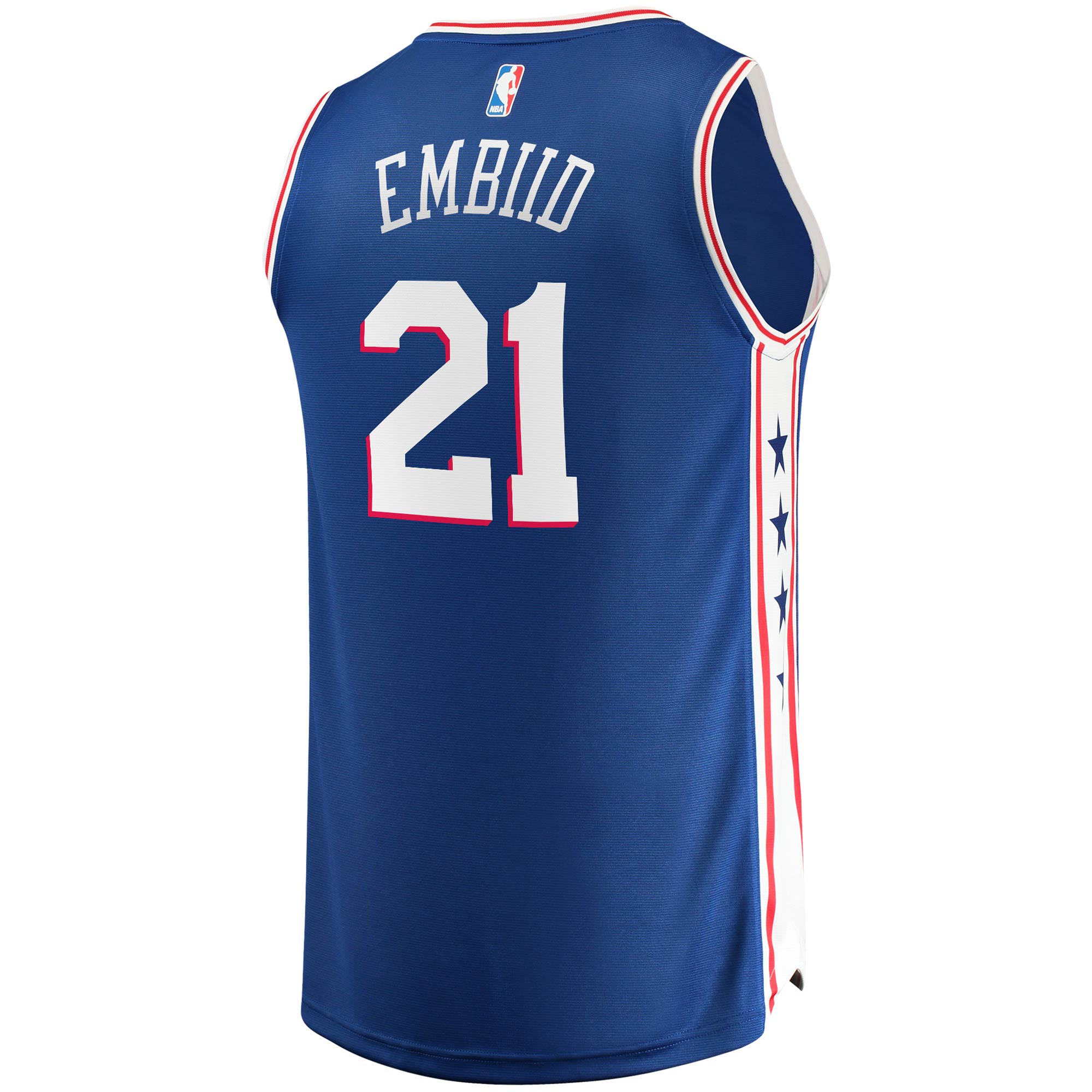 Joel Embiid Philadelphia 76ers  Youth 2019/20 Fast Break Replica Jersey - Icon Edition - Royal