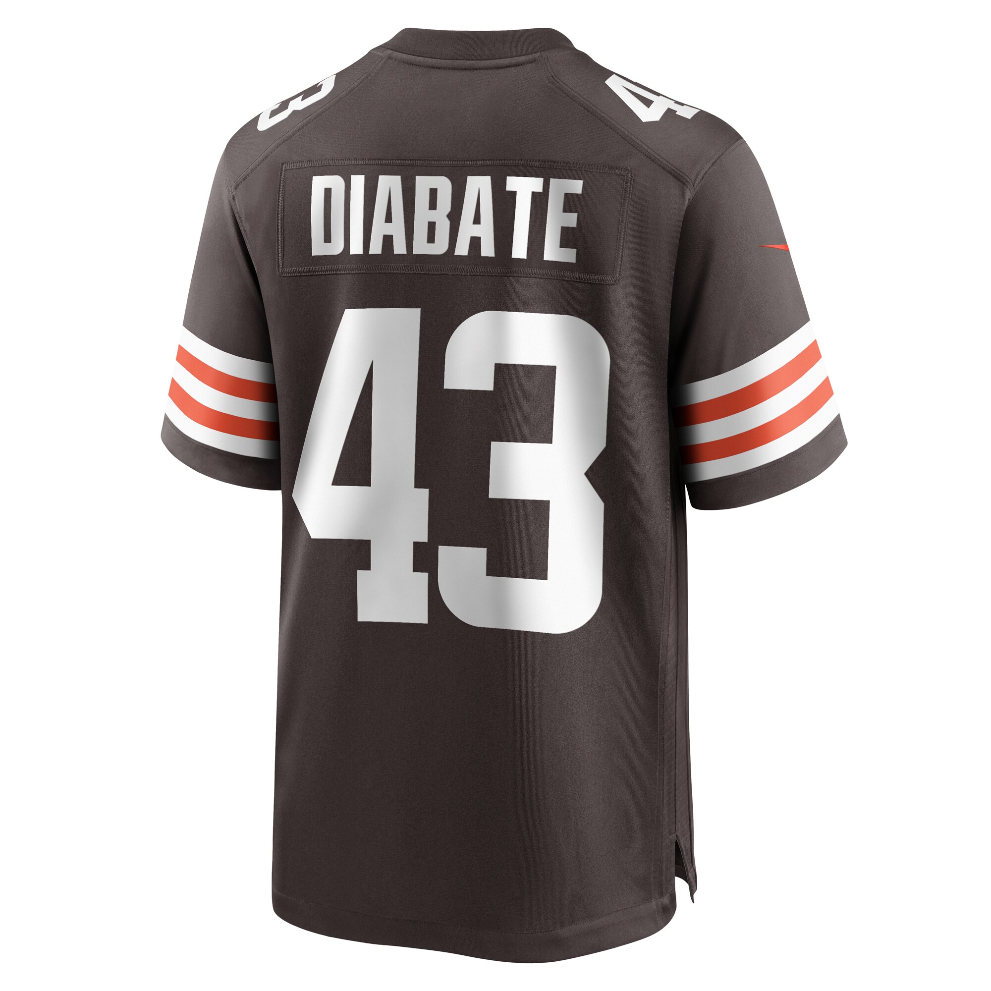 Mohamoud Diabate Cleveland Browns Team Game Jersey -  Brown