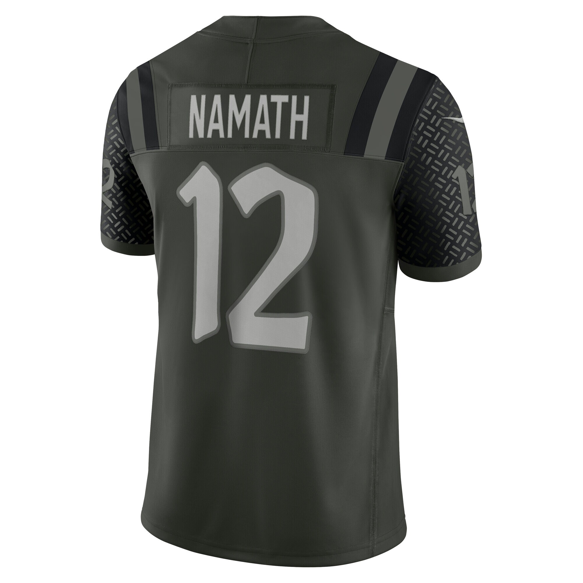 Joe Namath #12 New York Jets 2025 Rivalries Collection Retired Player Limited Jersey - Gotham Green