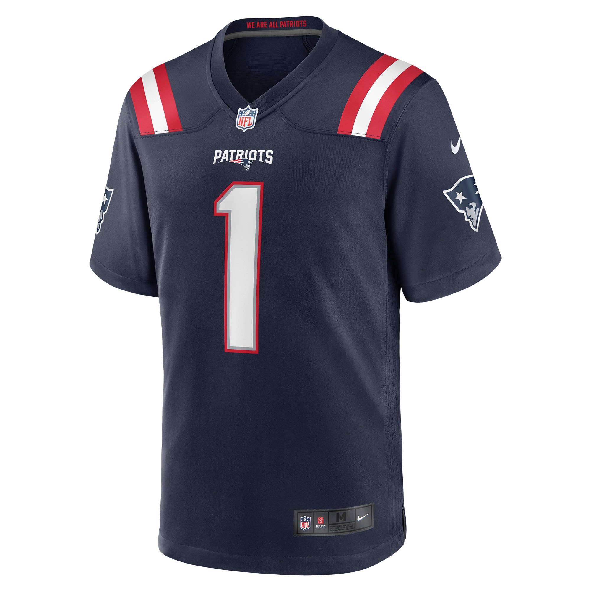 DeVante Parker New England Patriots  Game Jersey - Navy