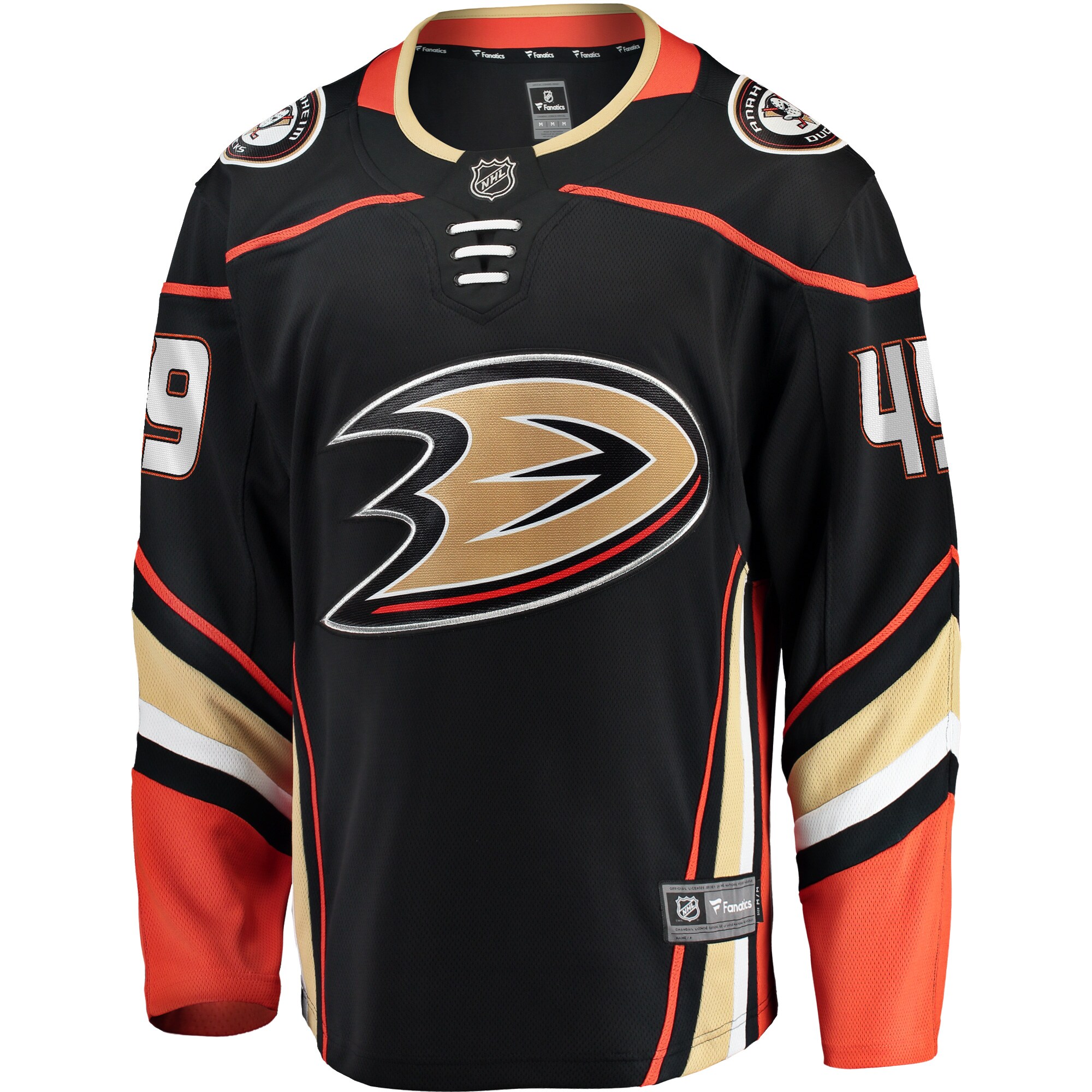Max Jones Anaheim Ducks Breakaway Player Jersey - Black