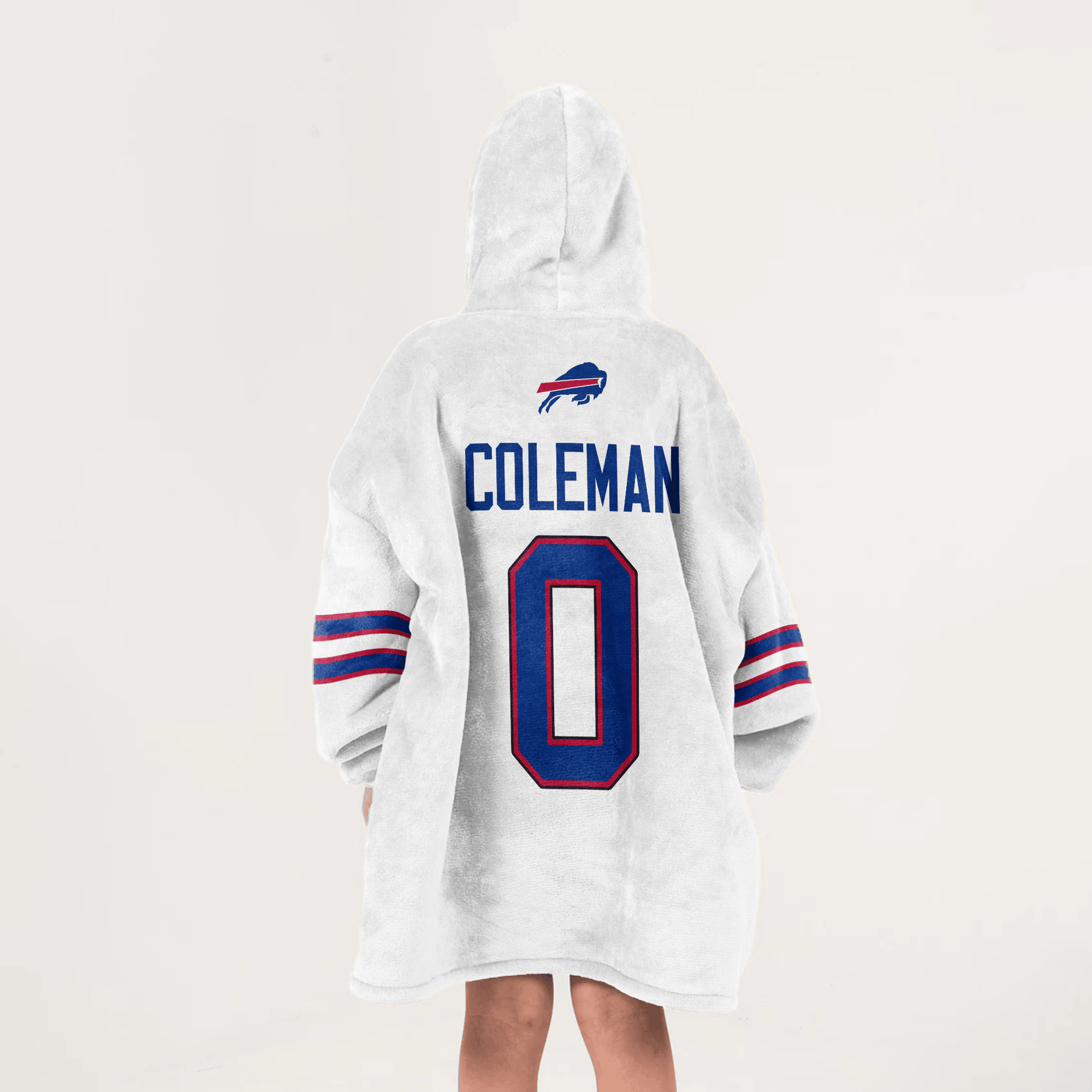 K.C 0 Buffalo Football Unisex Blanket Hoodie