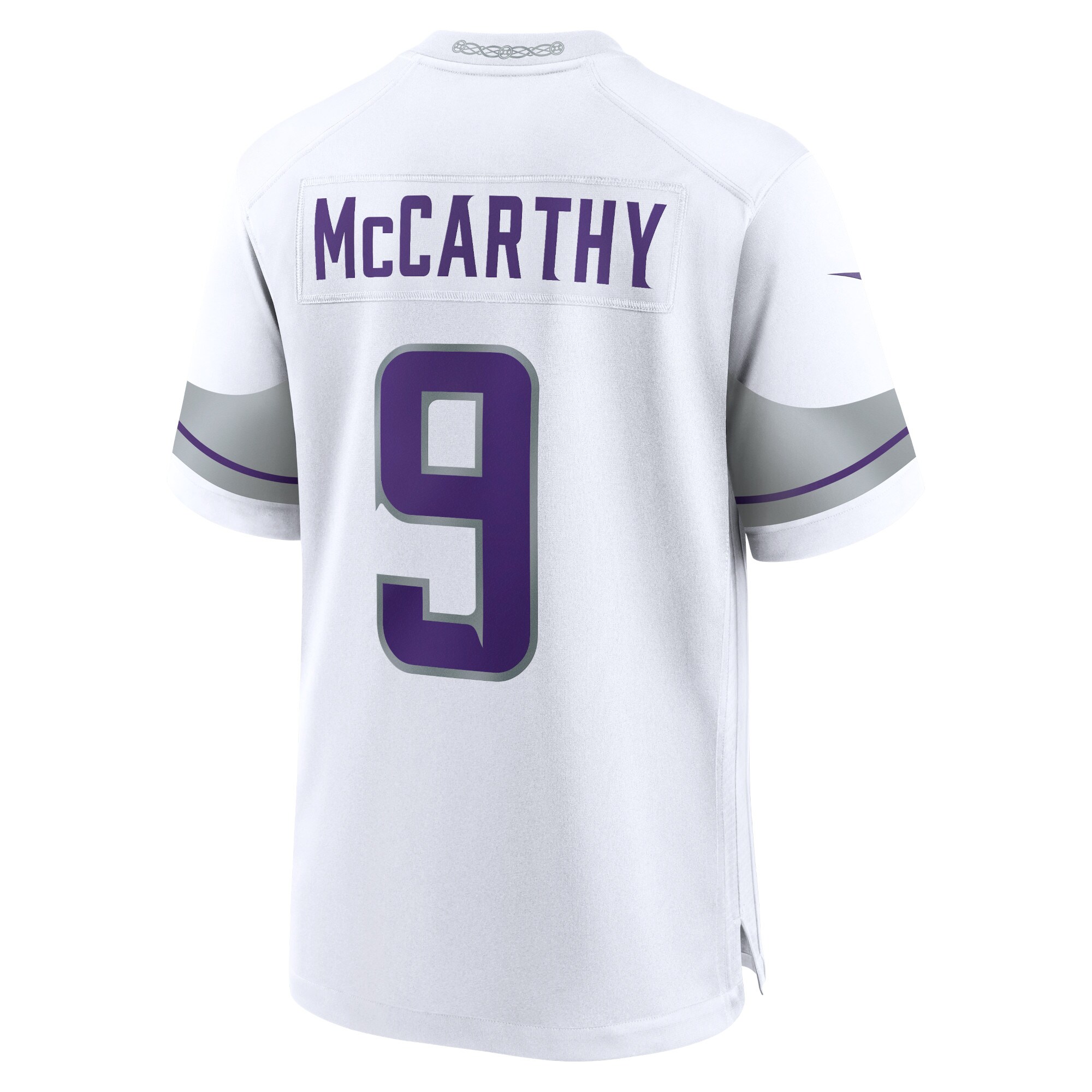 J.J. McCarthy Minnesota Vikings Youth Alternate Game Player Jersey - White