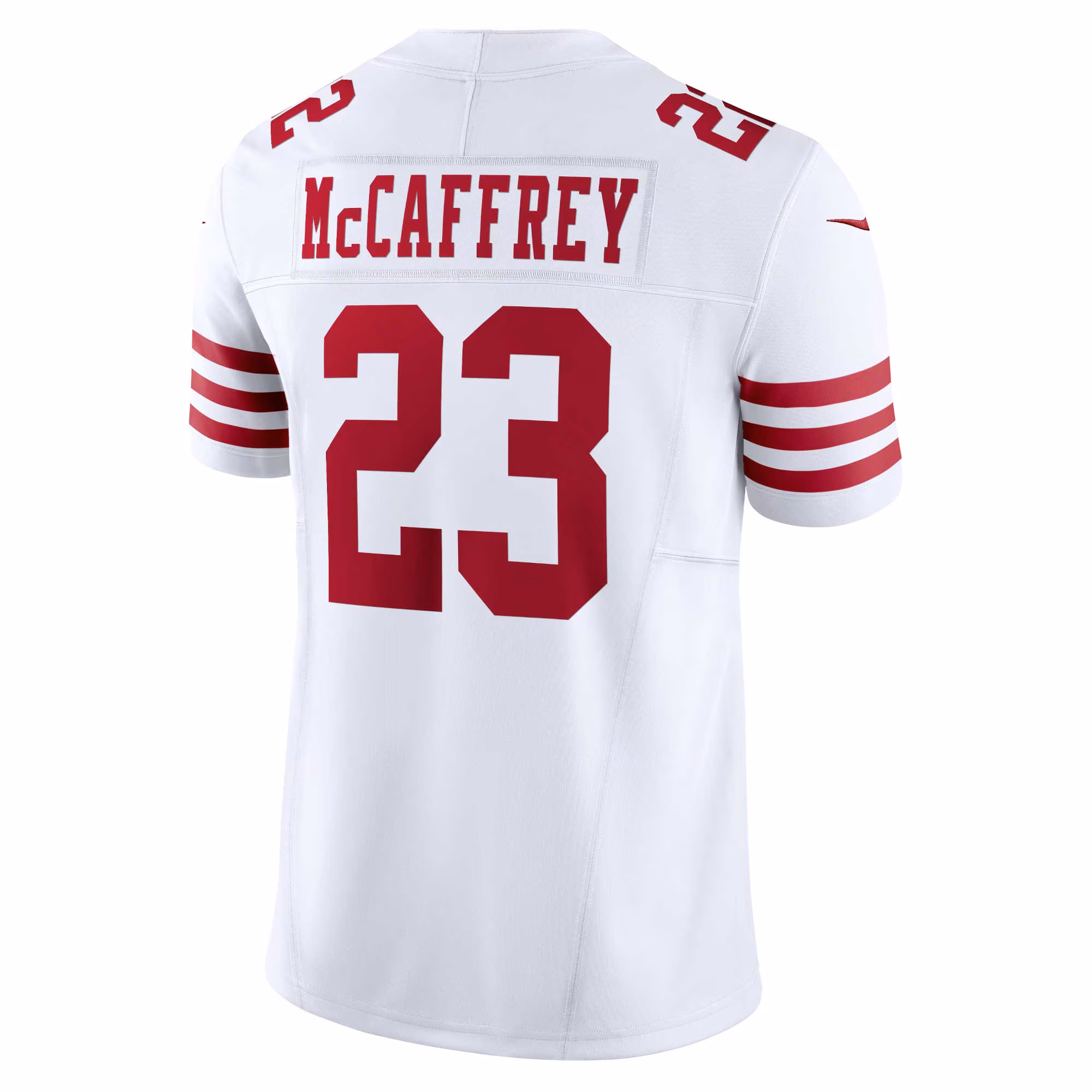 Christian McCaffrey San Francisco 49ers Vapor F.U.S.E. Limited Jersey - White