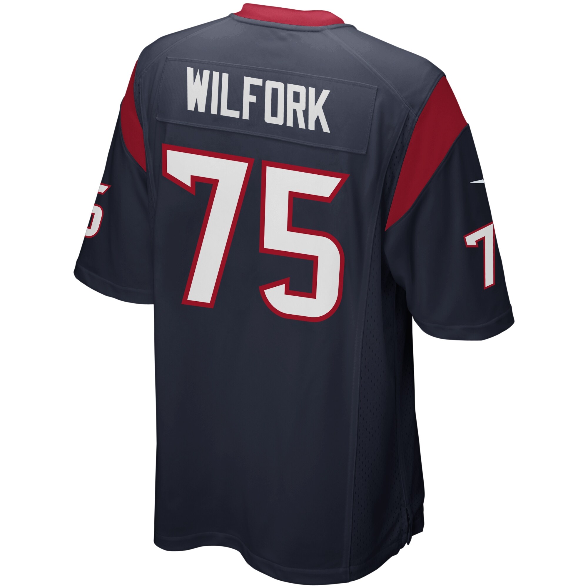 Vince Wilfork Houston Texans  Game Jersey - Navy Blue