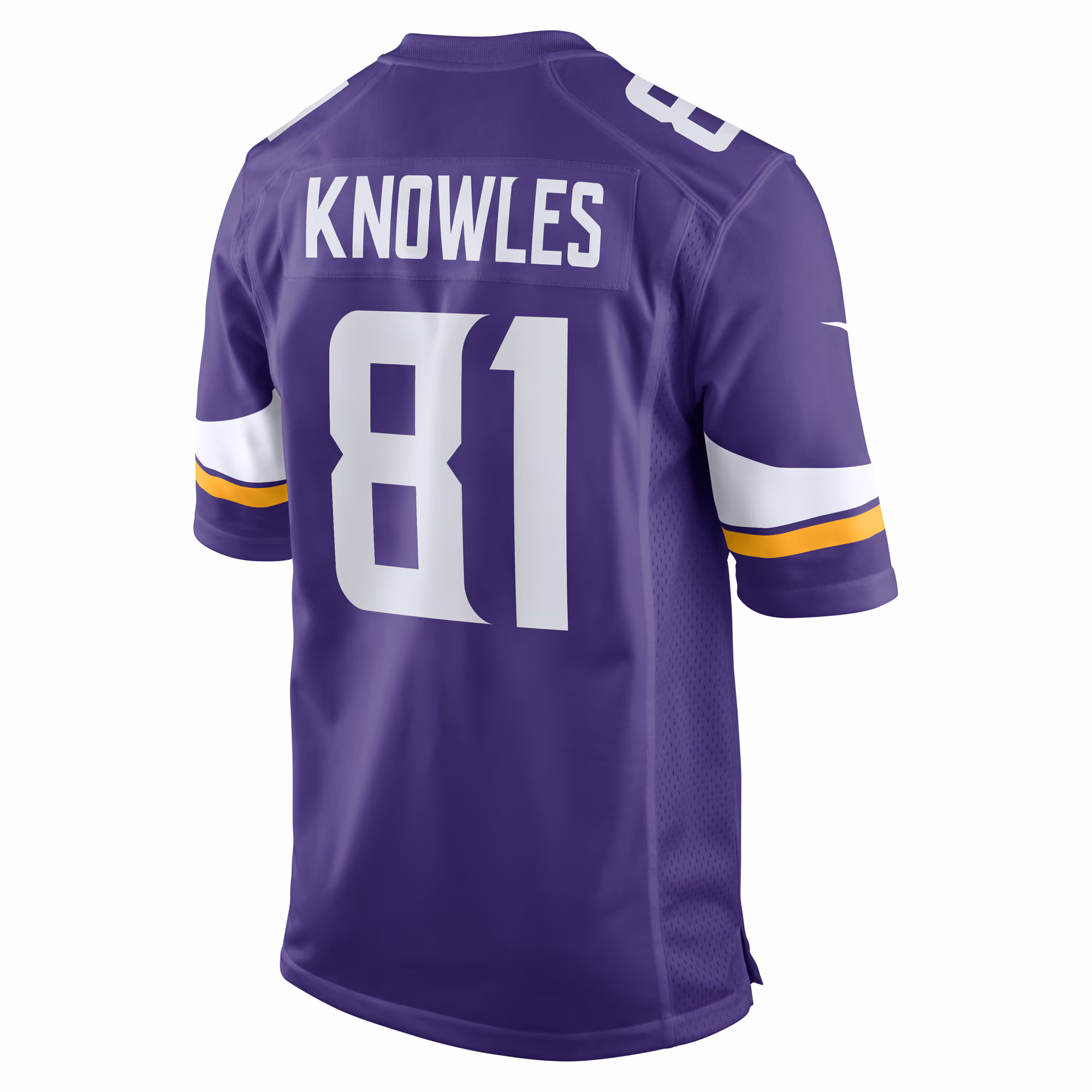 Malik Knowles Minnesota Vikings Team Game Jersey -  Purple