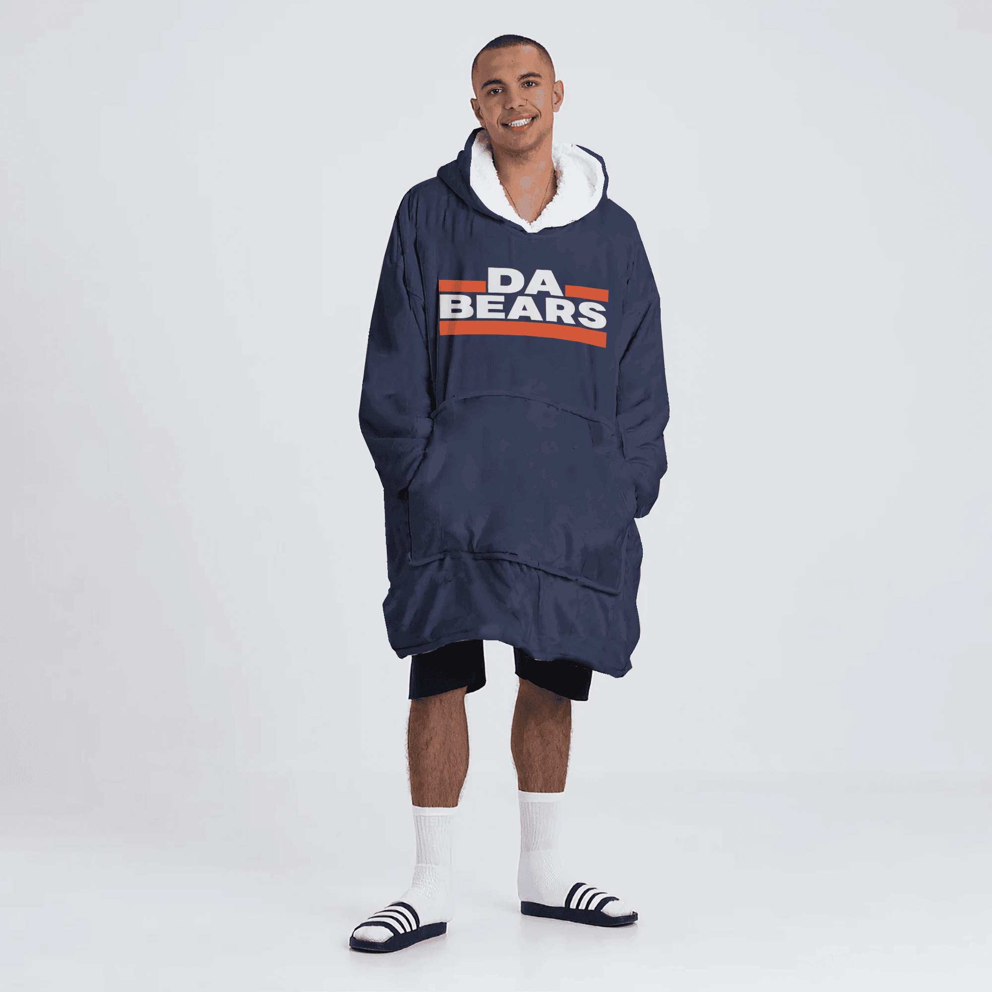 Da Bears Chicago Blanket Hoodie