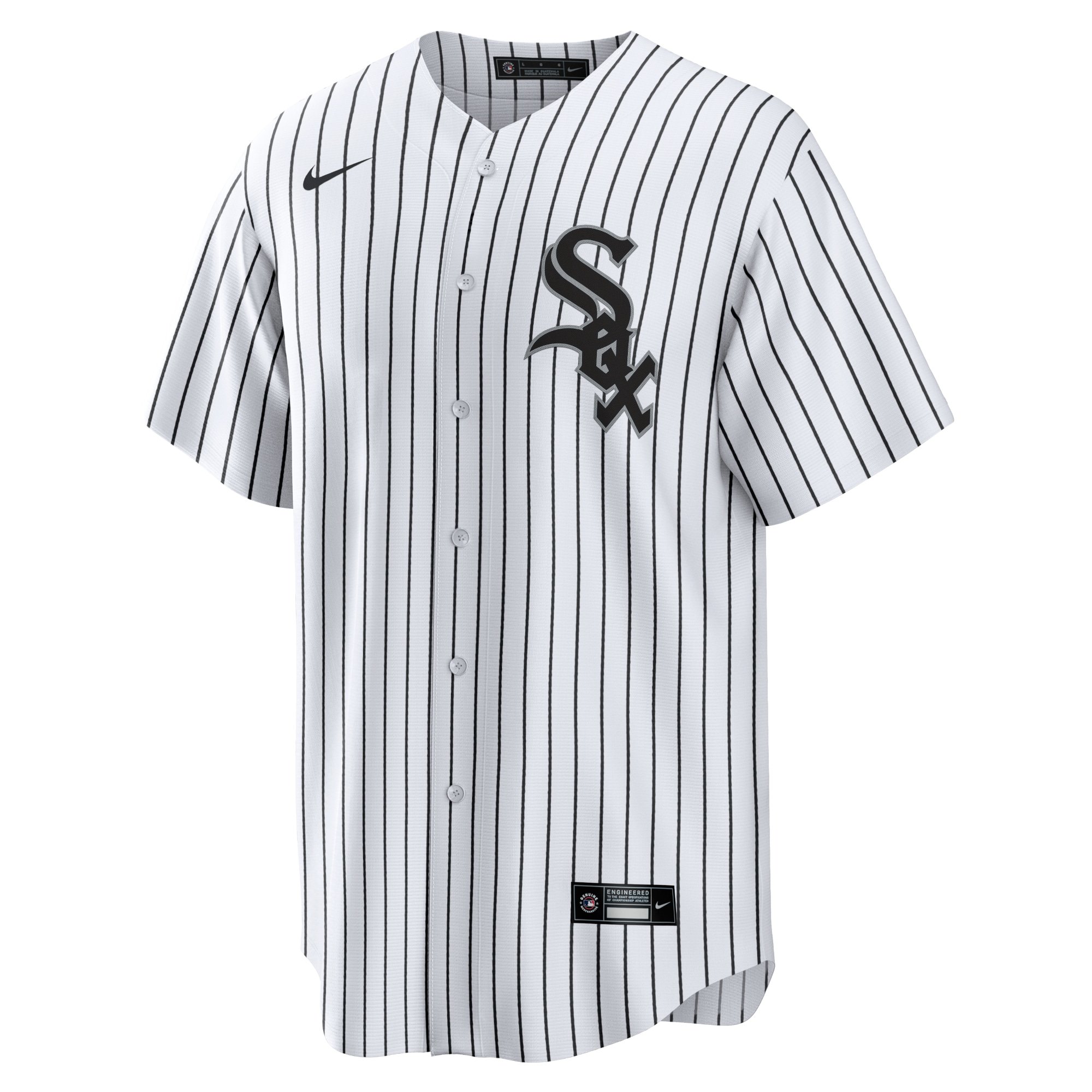 Men's Chicago White Sox Eloy Jimenez  White Home Replica Player Name Jersey