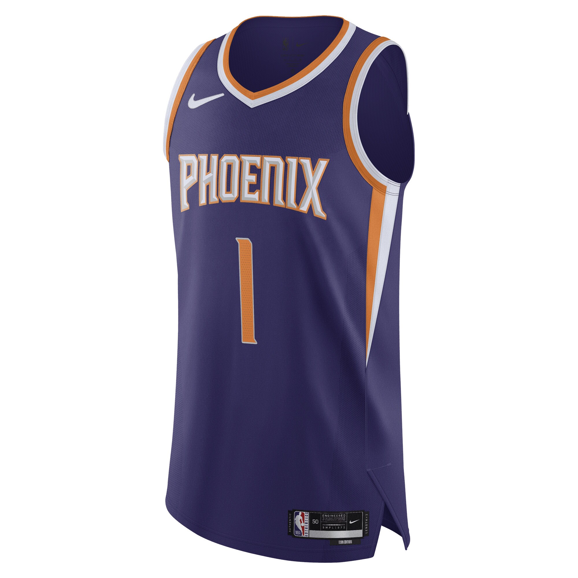 Devin Booker Phoenix Suns 2022/23 Authentic Player Jersey Purple - Icon Edition