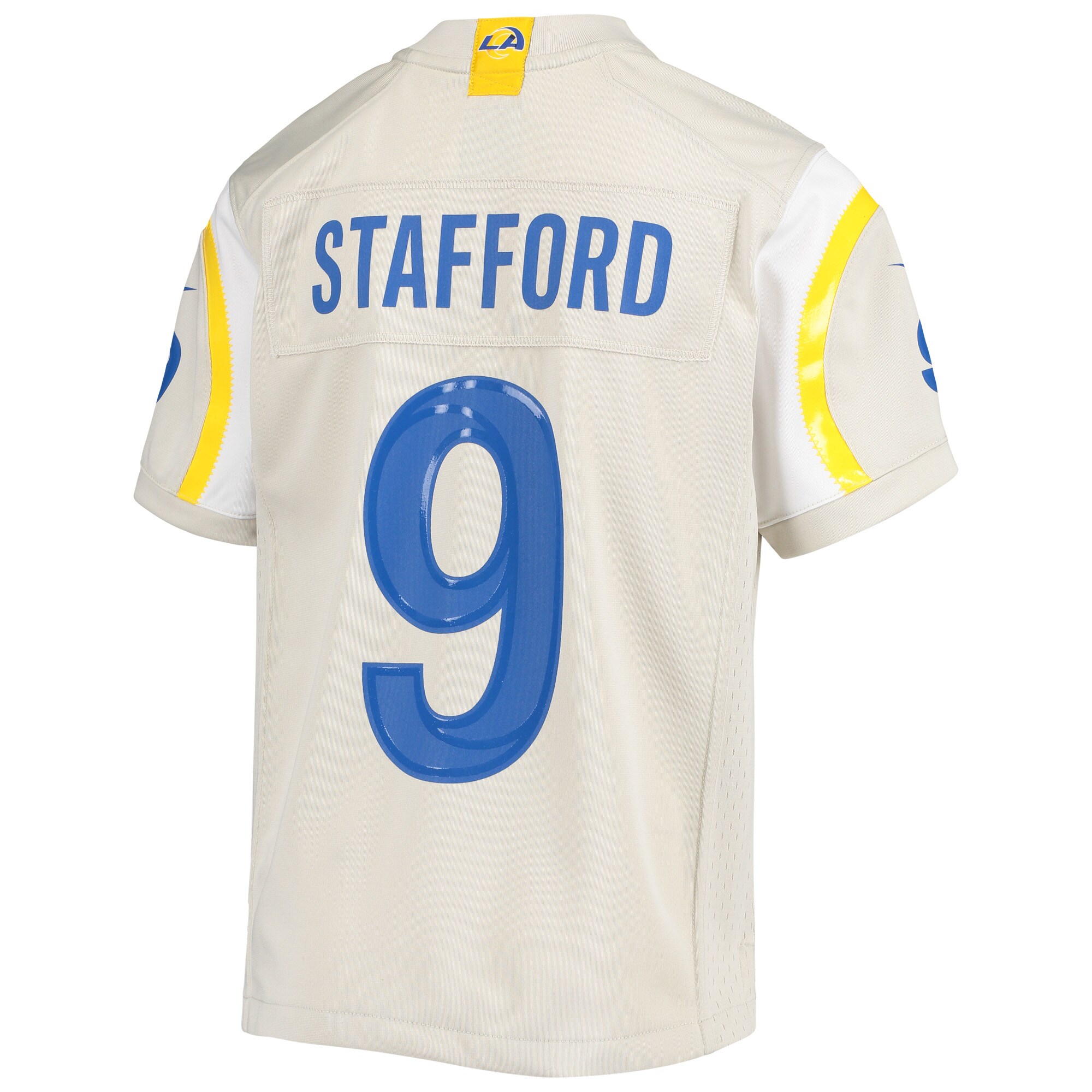 Matthew Stafford Los Angeles Rams  Youth Game Jersey - Bone