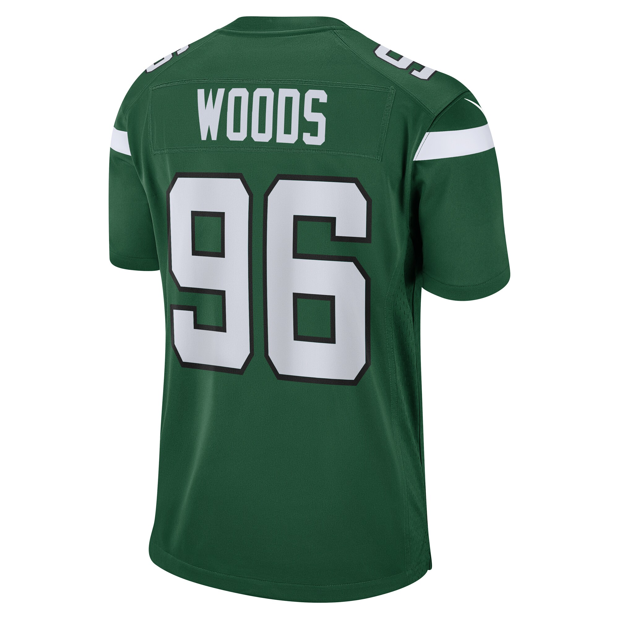 Al Woods New York Jets  Game Jersey - Gotham Green