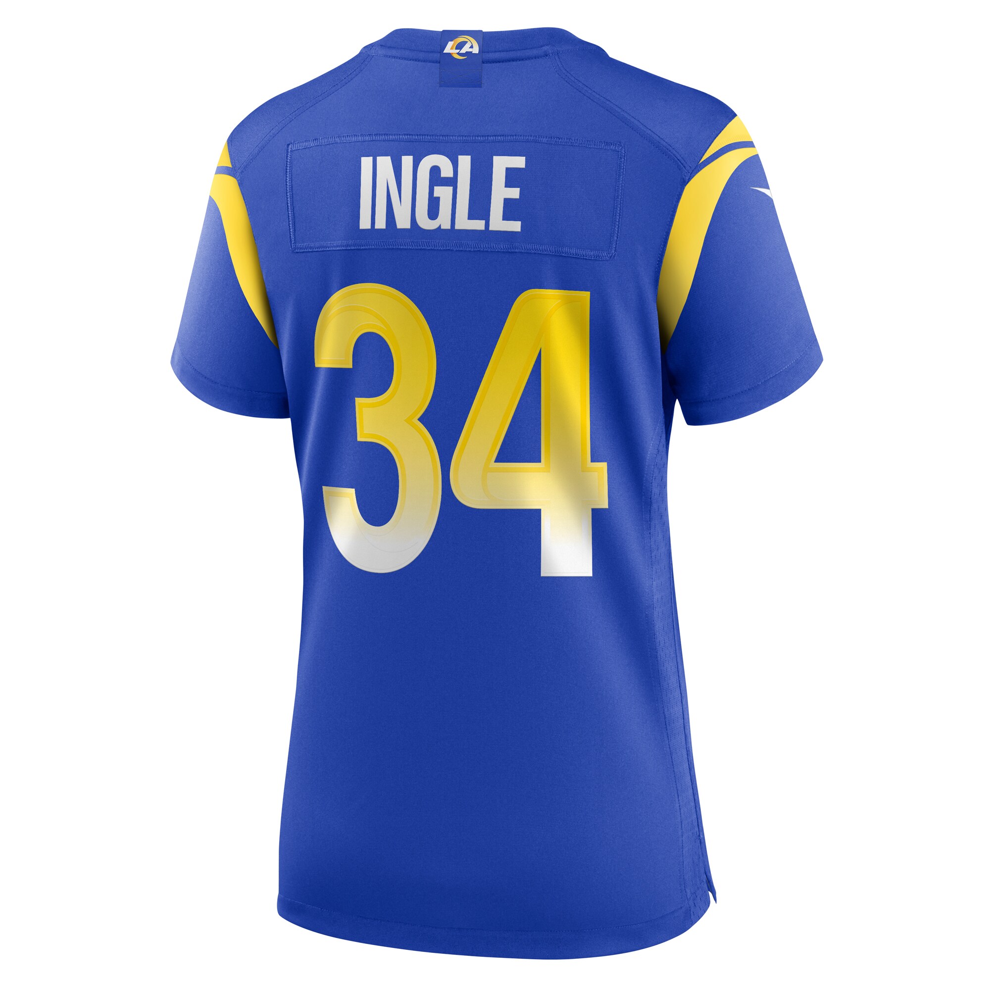 Tanner Ingle Los Angeles Rams Women's Home Game Jersey - Royal