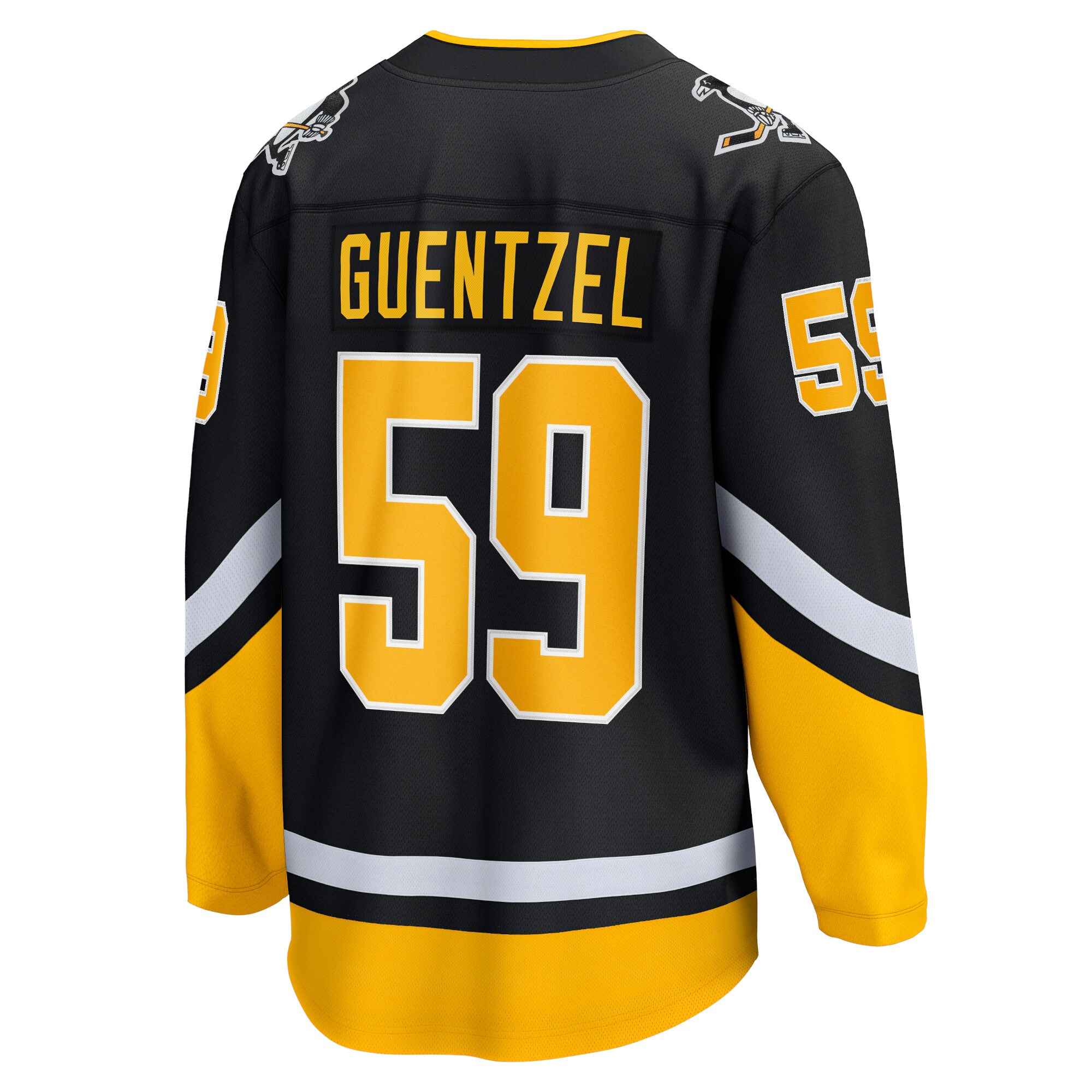 Jake Guentzel Pittsburgh Penguins 2021/22 Alternate Premier Breakaway Player Jersey - Black