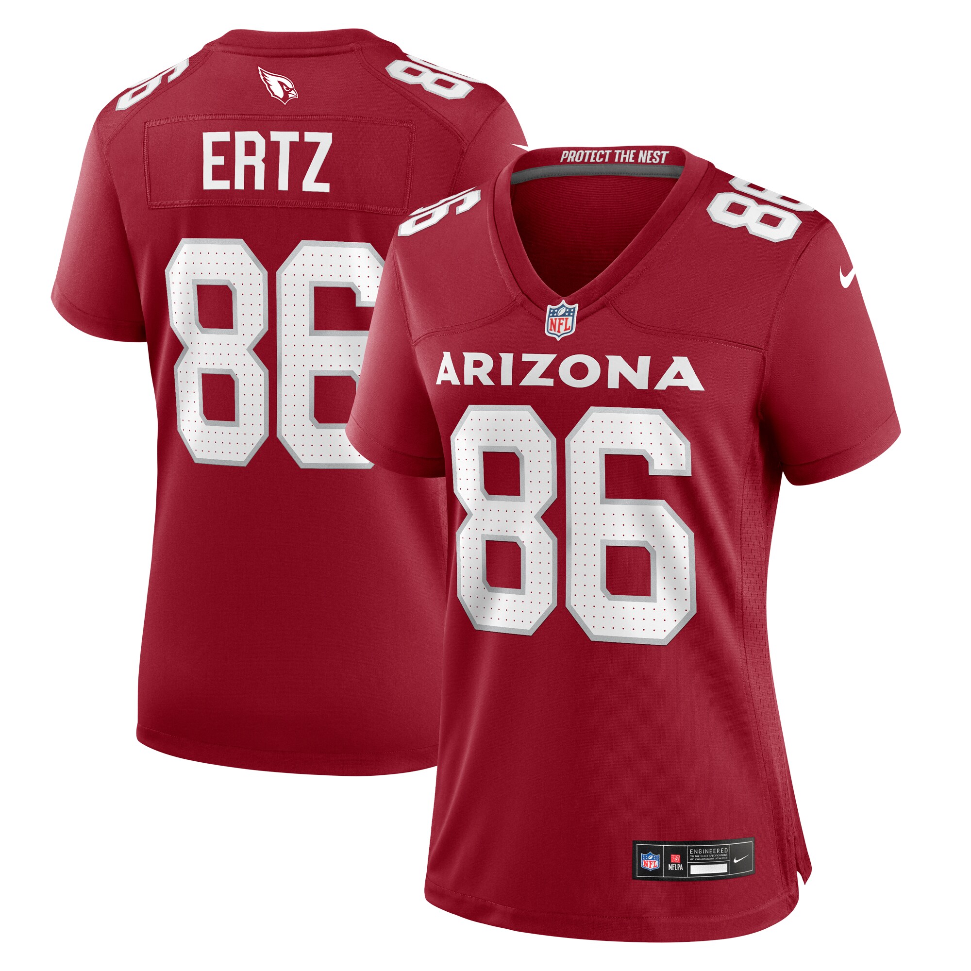 Zach Ertz Arizona Cardinals  Women's Home Game Jersey - Cardinal