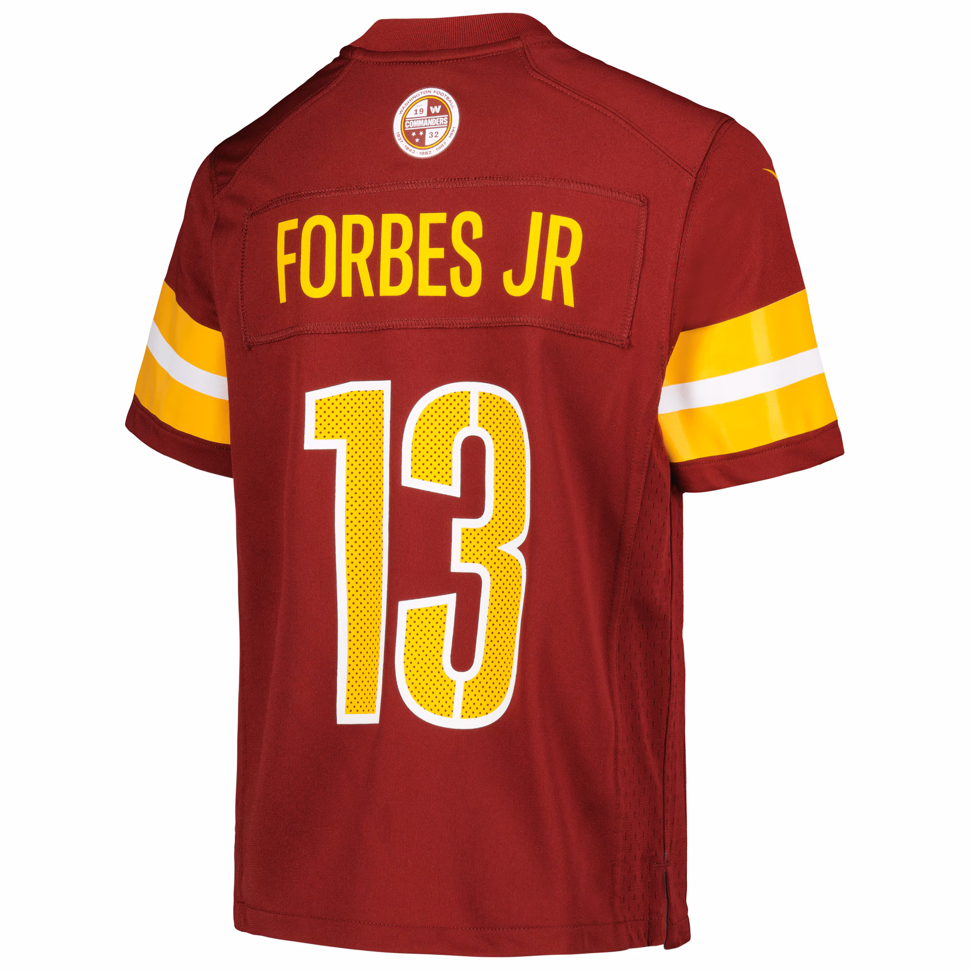 Emmanuel Forbes Jr. Washington Commanders Youth Game Jersey - Burgundy