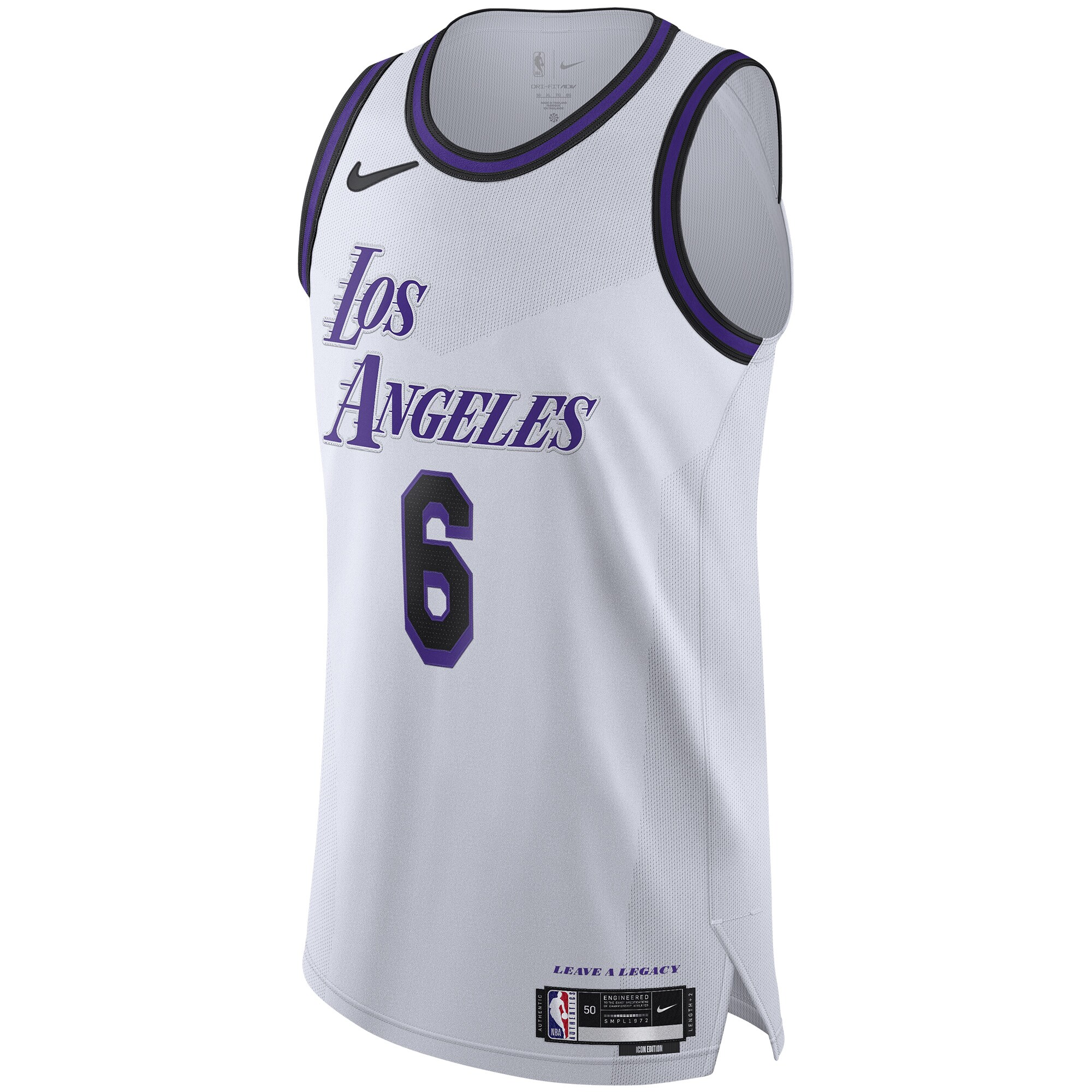 LeBron James Los Angeles Lakers 2022/23 Authentic Jersey - City Edition - White