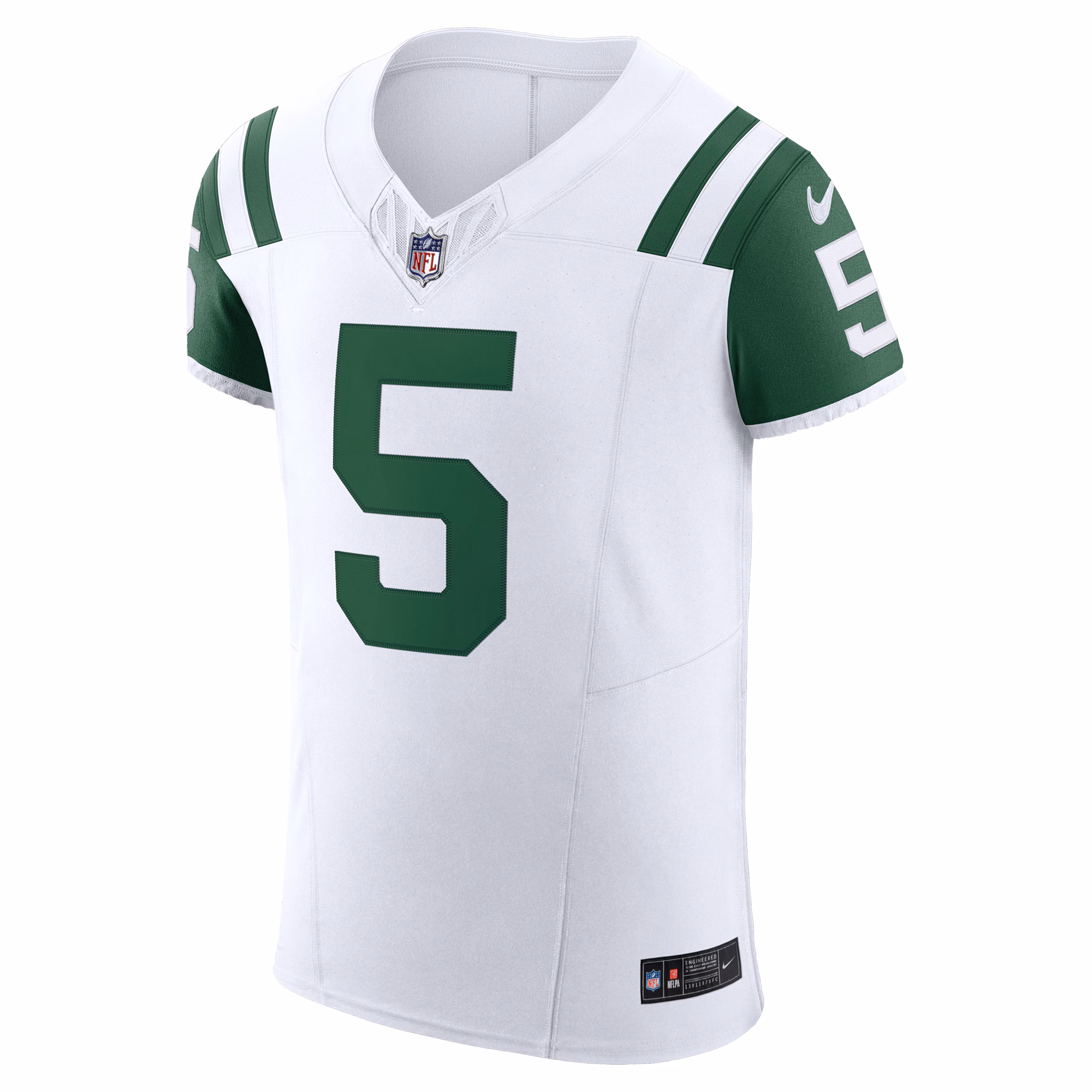 Garrett Wilson New York Jets Classic Alternate Vapor F.U.S.E. Elite Jersey - White